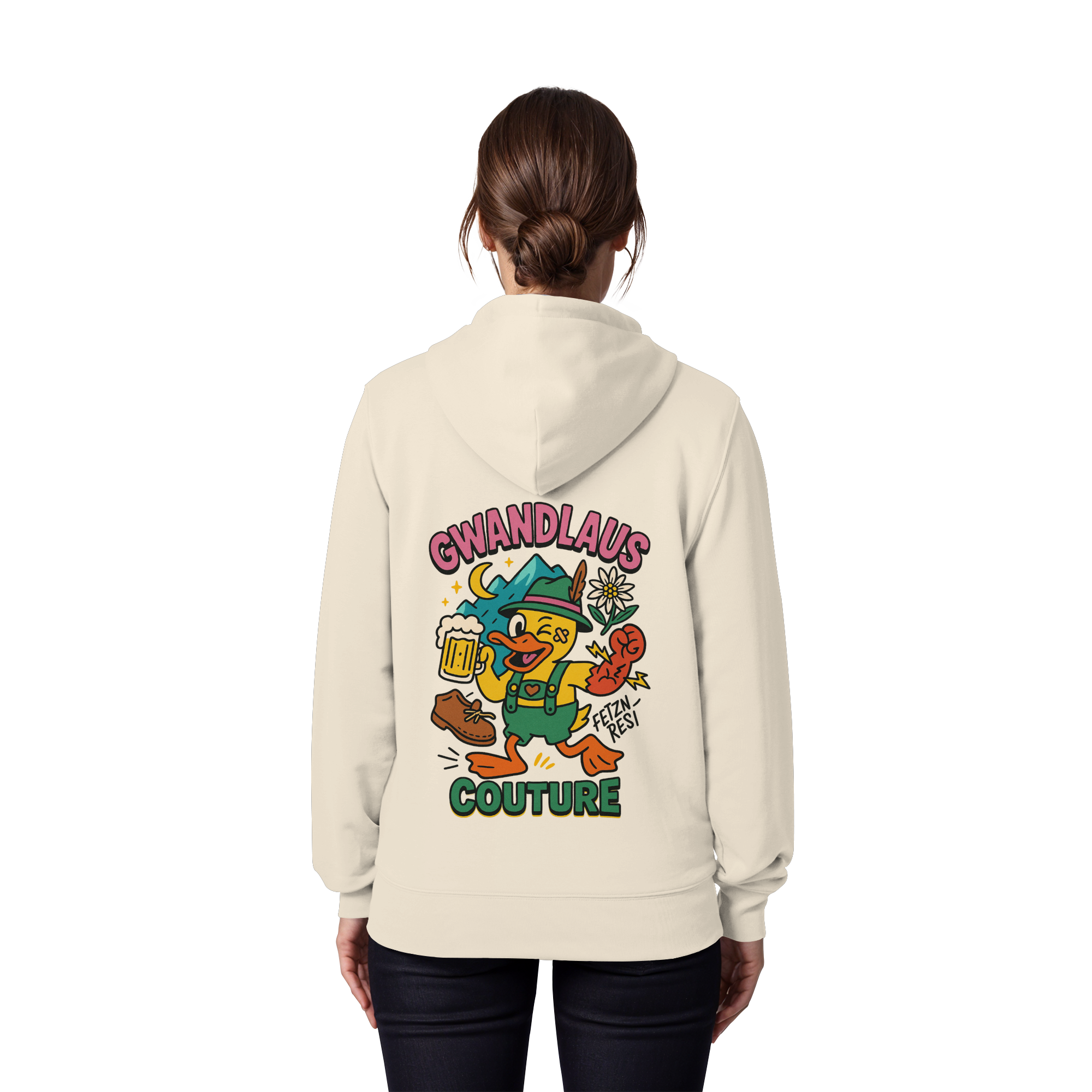 Crazy Duck - Organic Zipper