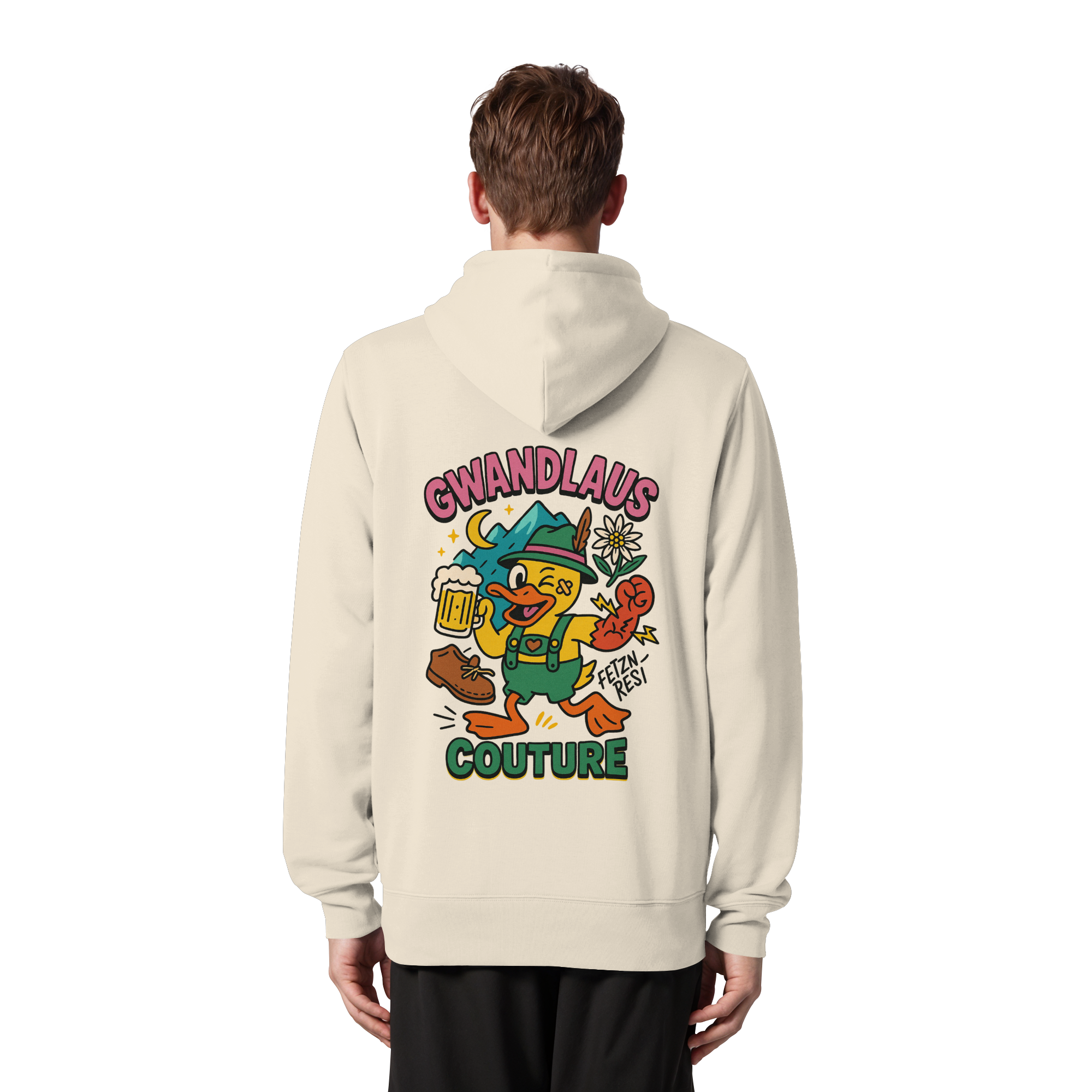 Crazy Duck - Organic Zipper