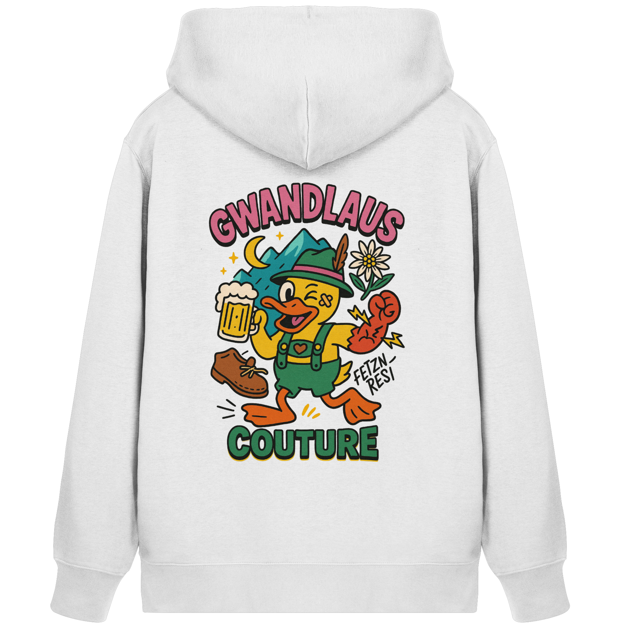 Crazy Duck - Organic Zipper