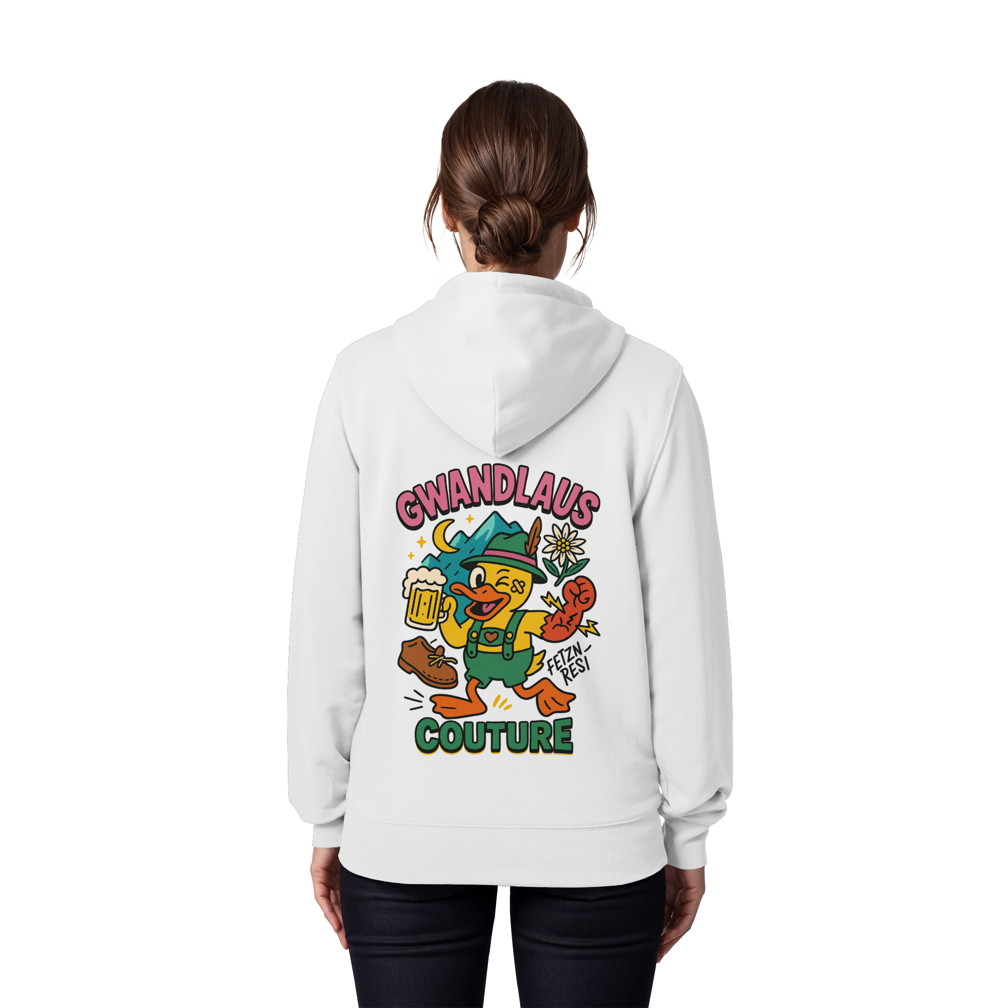 Crazy Duck - Organic Zipper