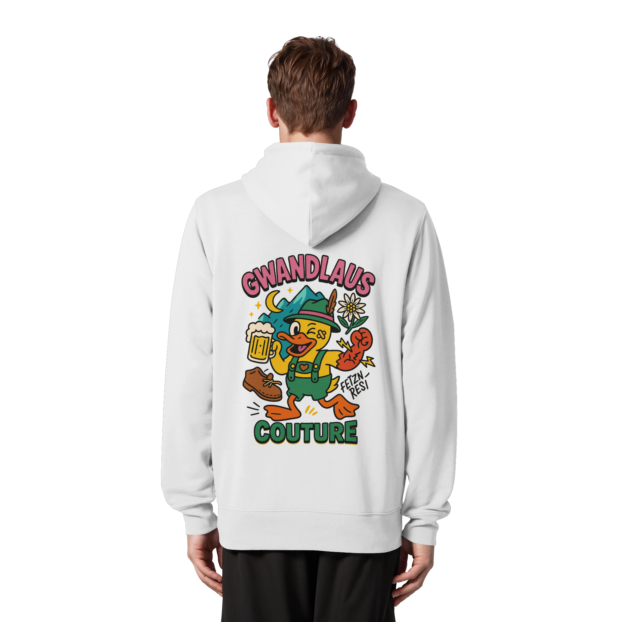 Crazy Duck - Organic Zipper