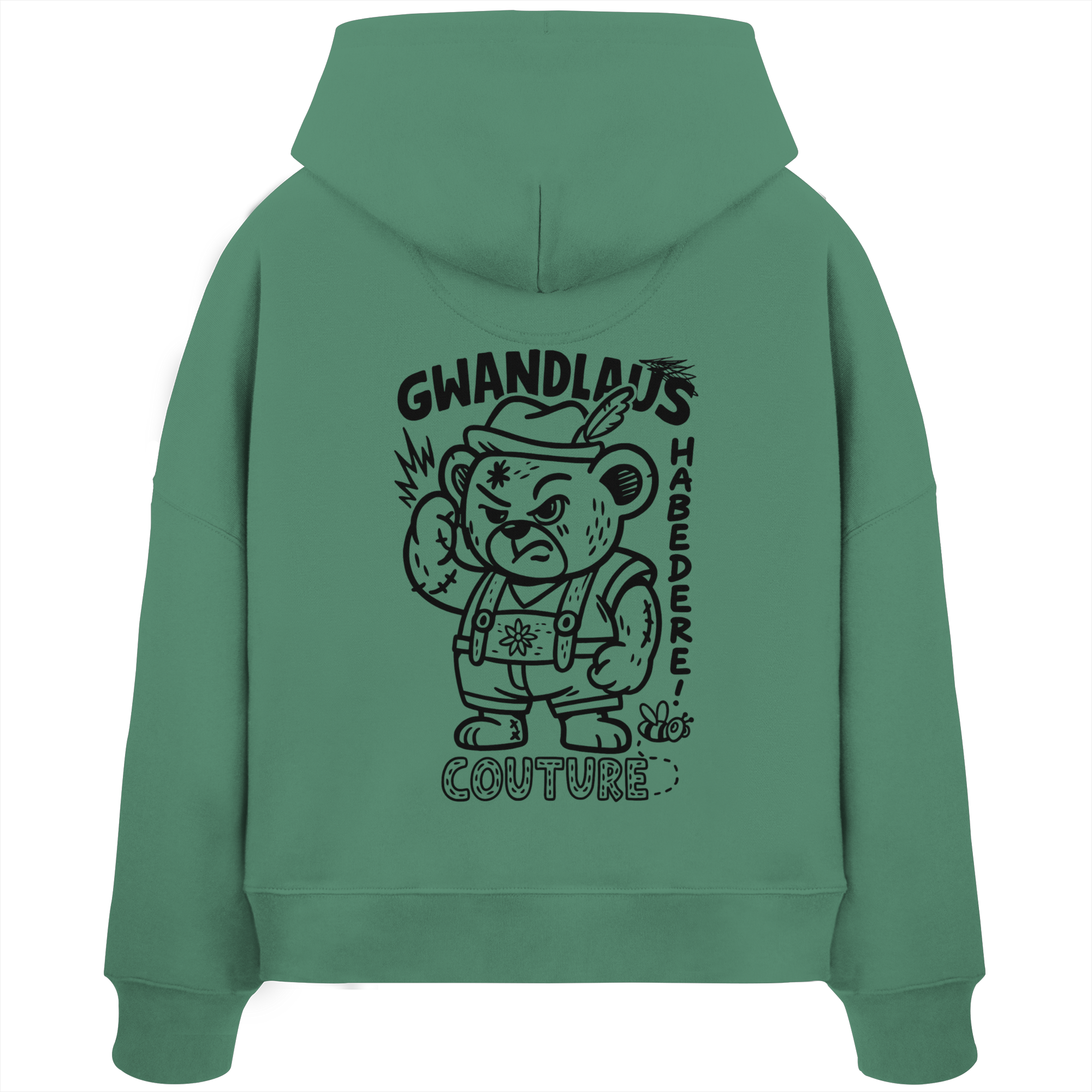 Womens Organic Boxcut Hoodie - Watschnbääär
