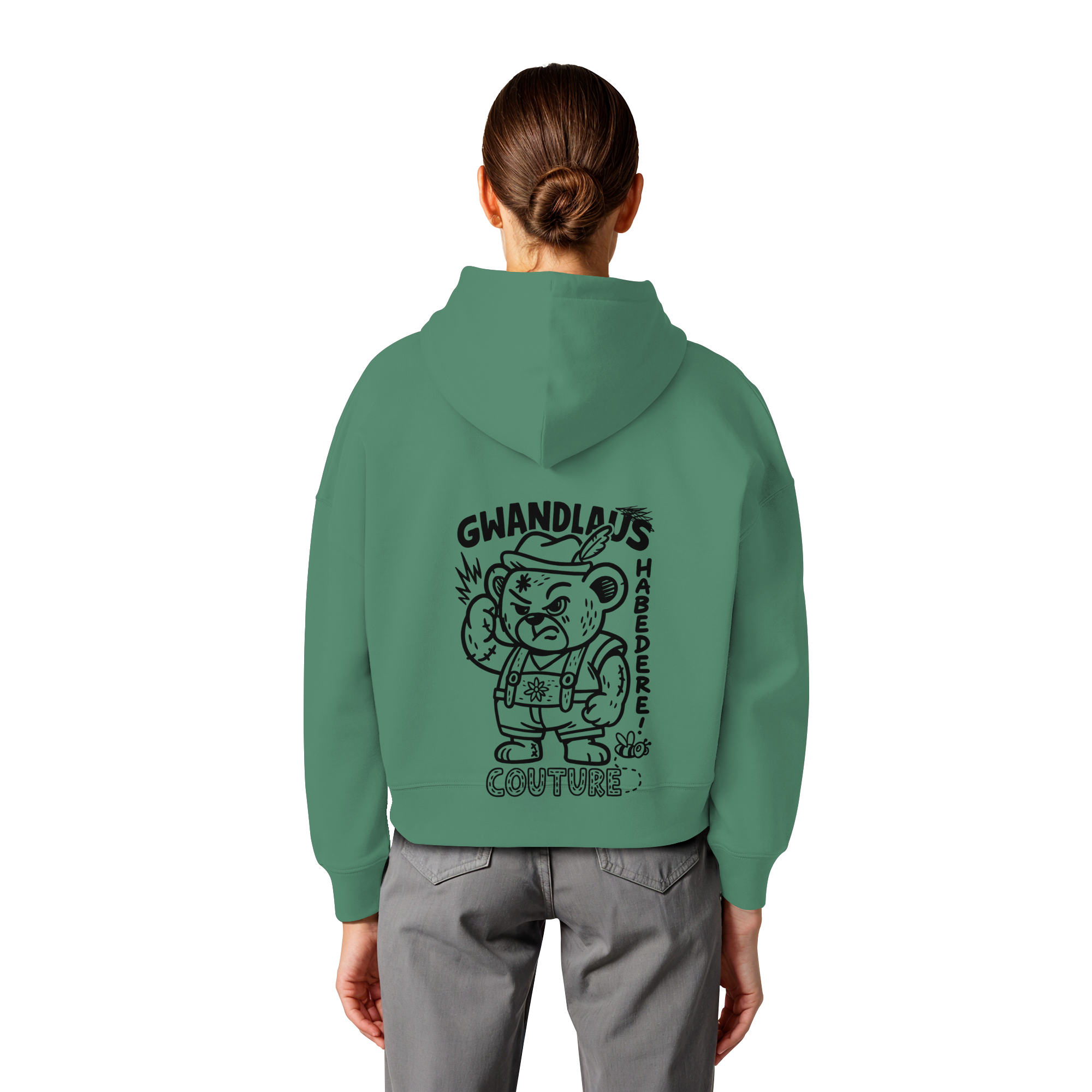 Womens Organic Boxcut Hoodie - Watschnbääär