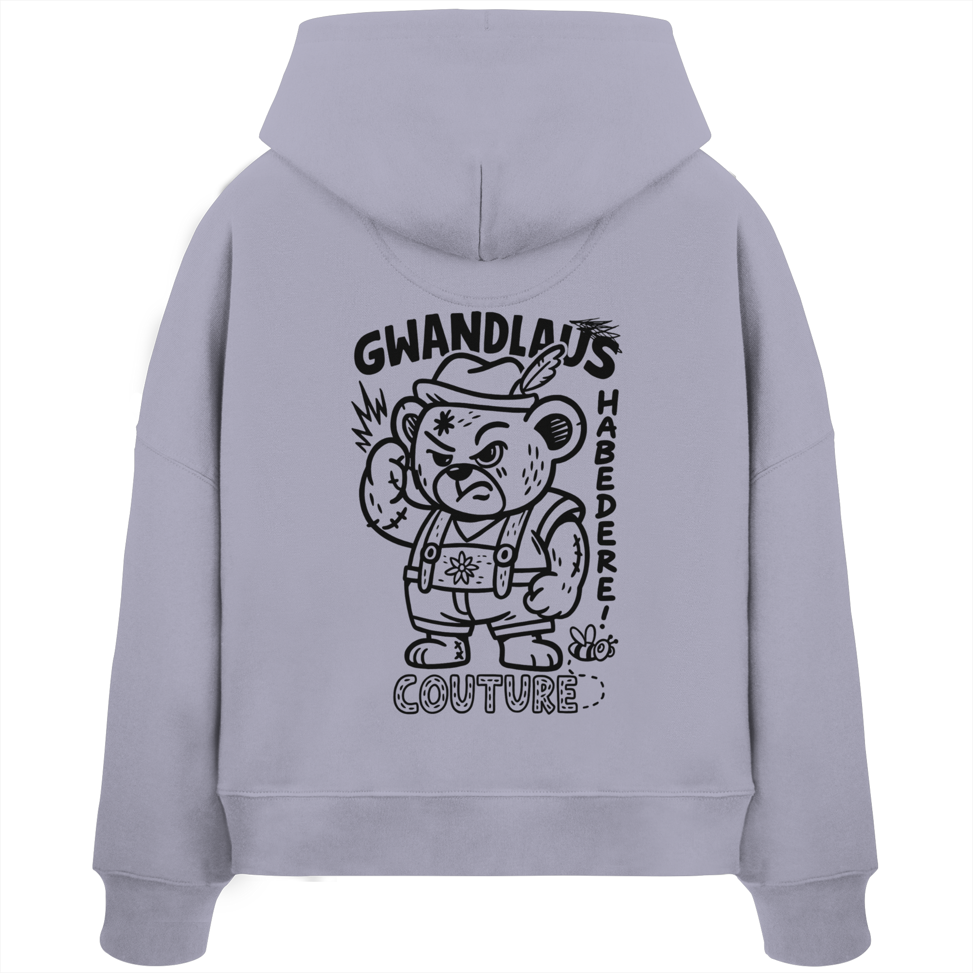 Womens Organic Boxcut Hoodie - Watschnbääär