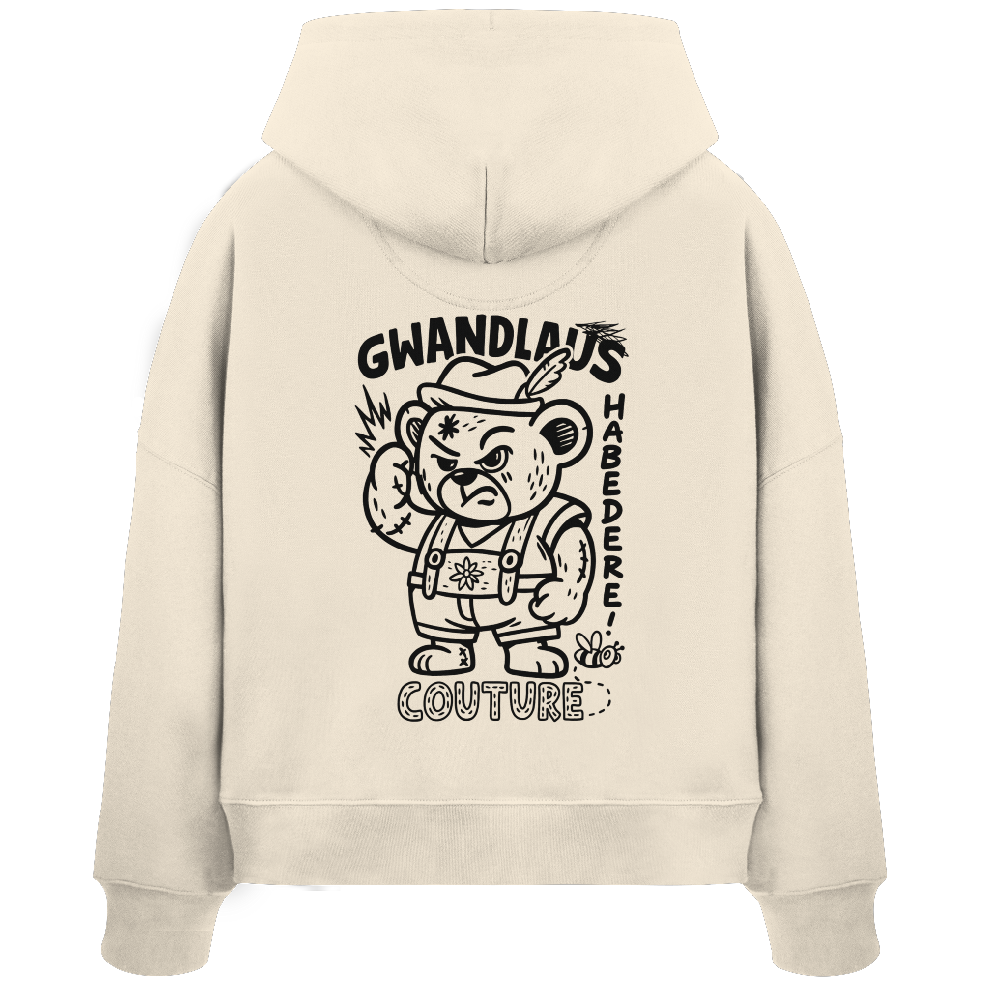 Womens Organic Boxcut Hoodie - Watschnbääär