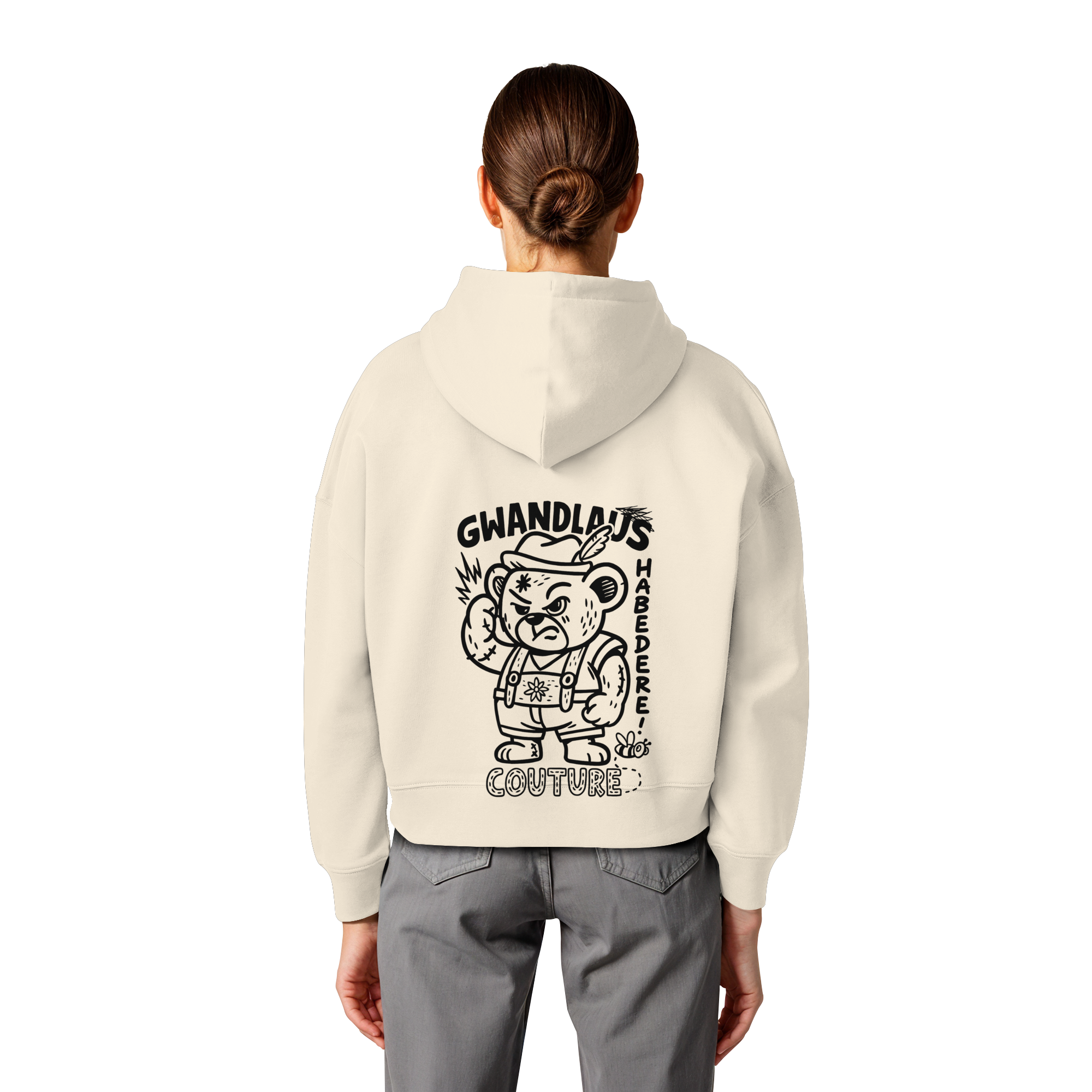 Womens Organic Boxcut Hoodie - Watschnbääär