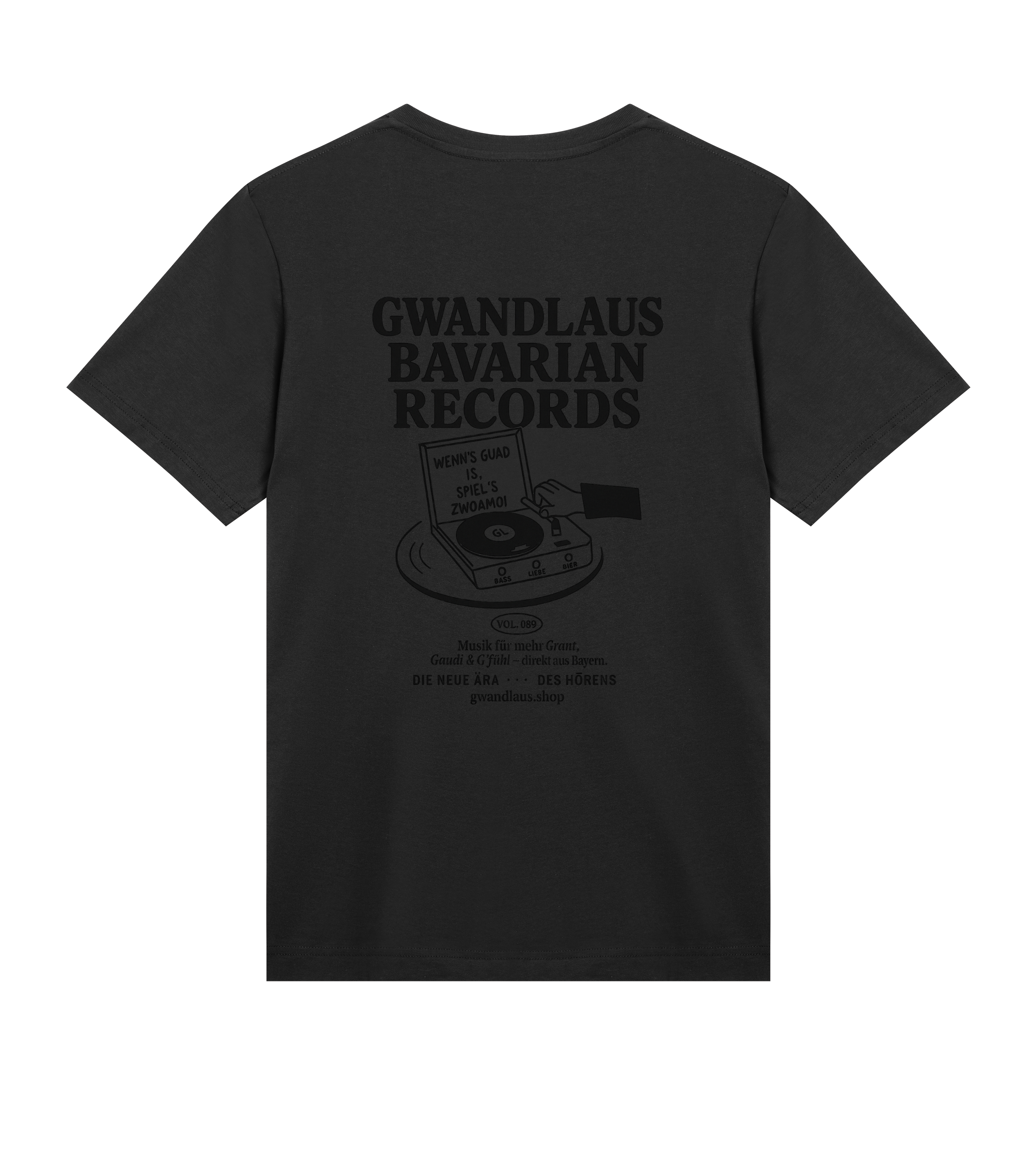 Mens Regular Tee Bavarian Records