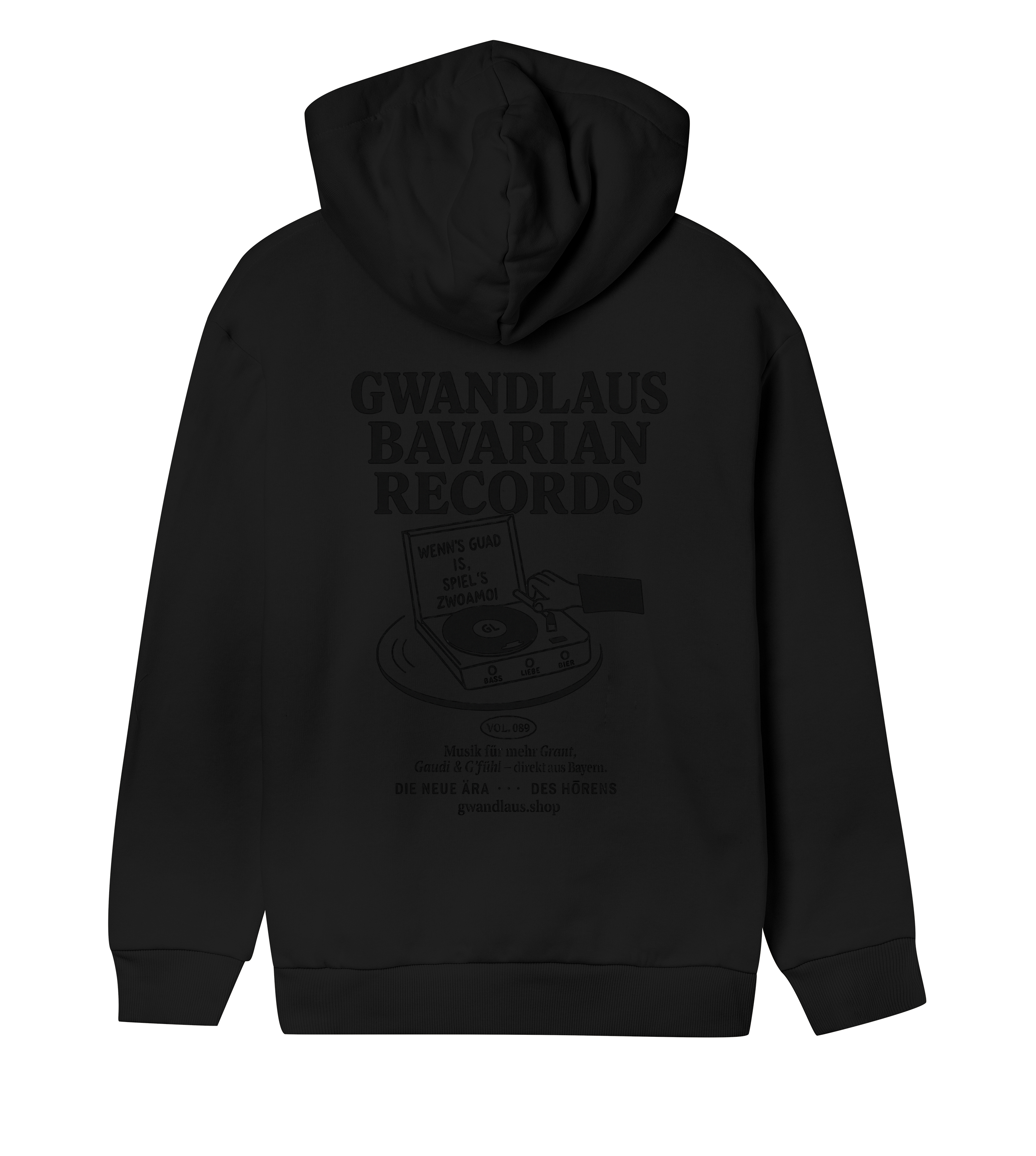 Womens Regular Hoodie Bavarian Records