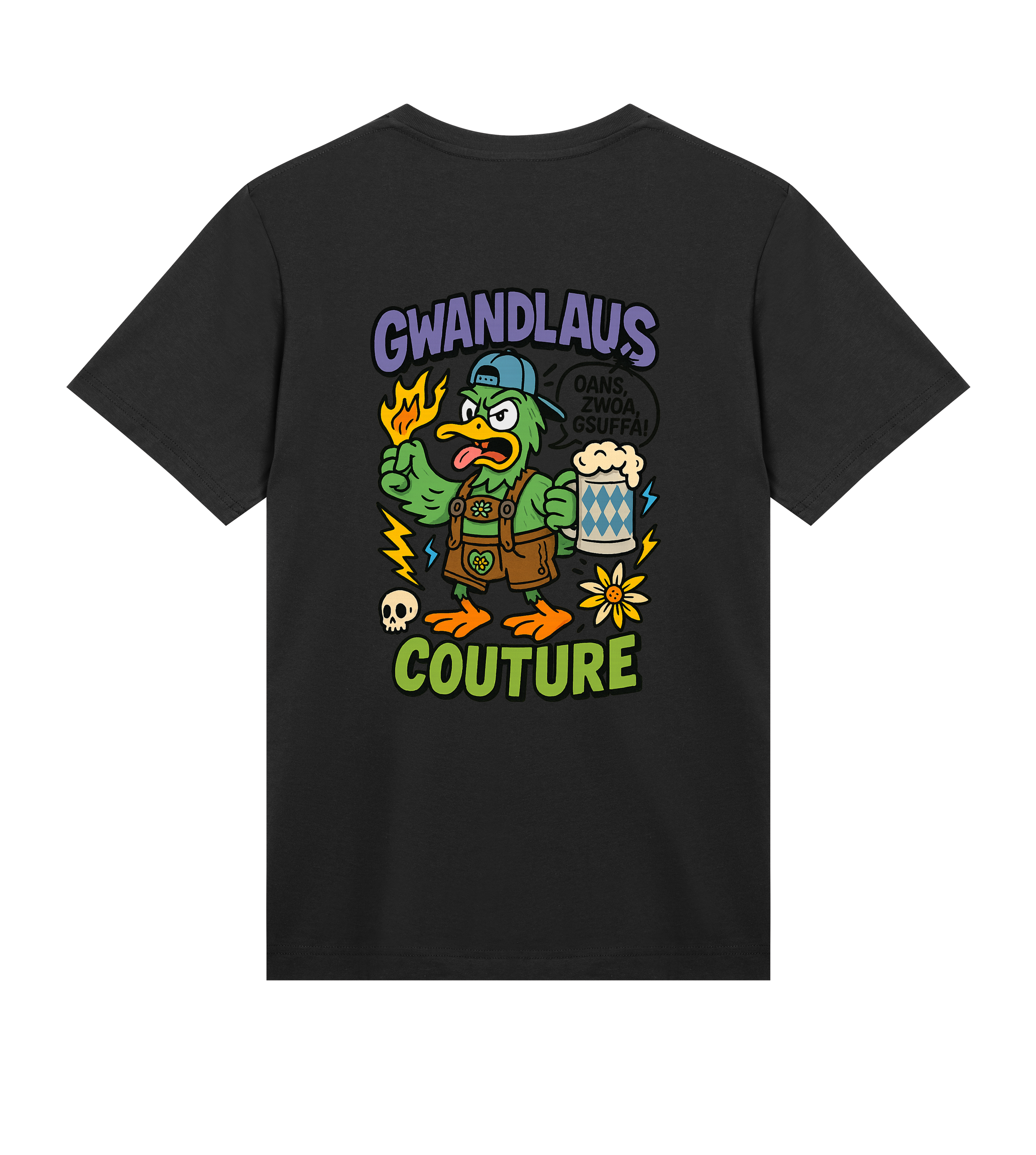 Mens Regular Tee ENTE süß-sauer