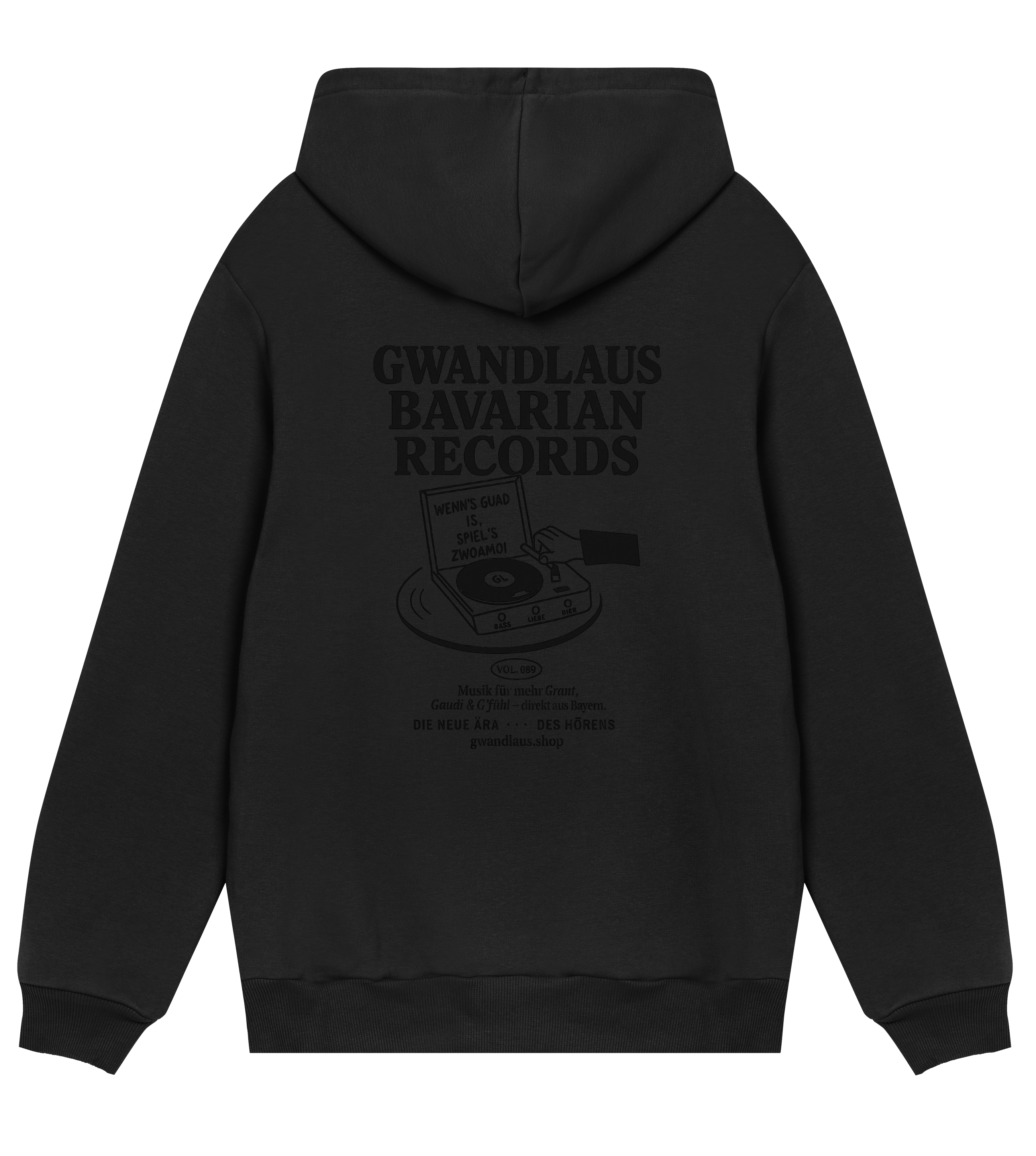 Mens Regular Hoodie Bavarian Records