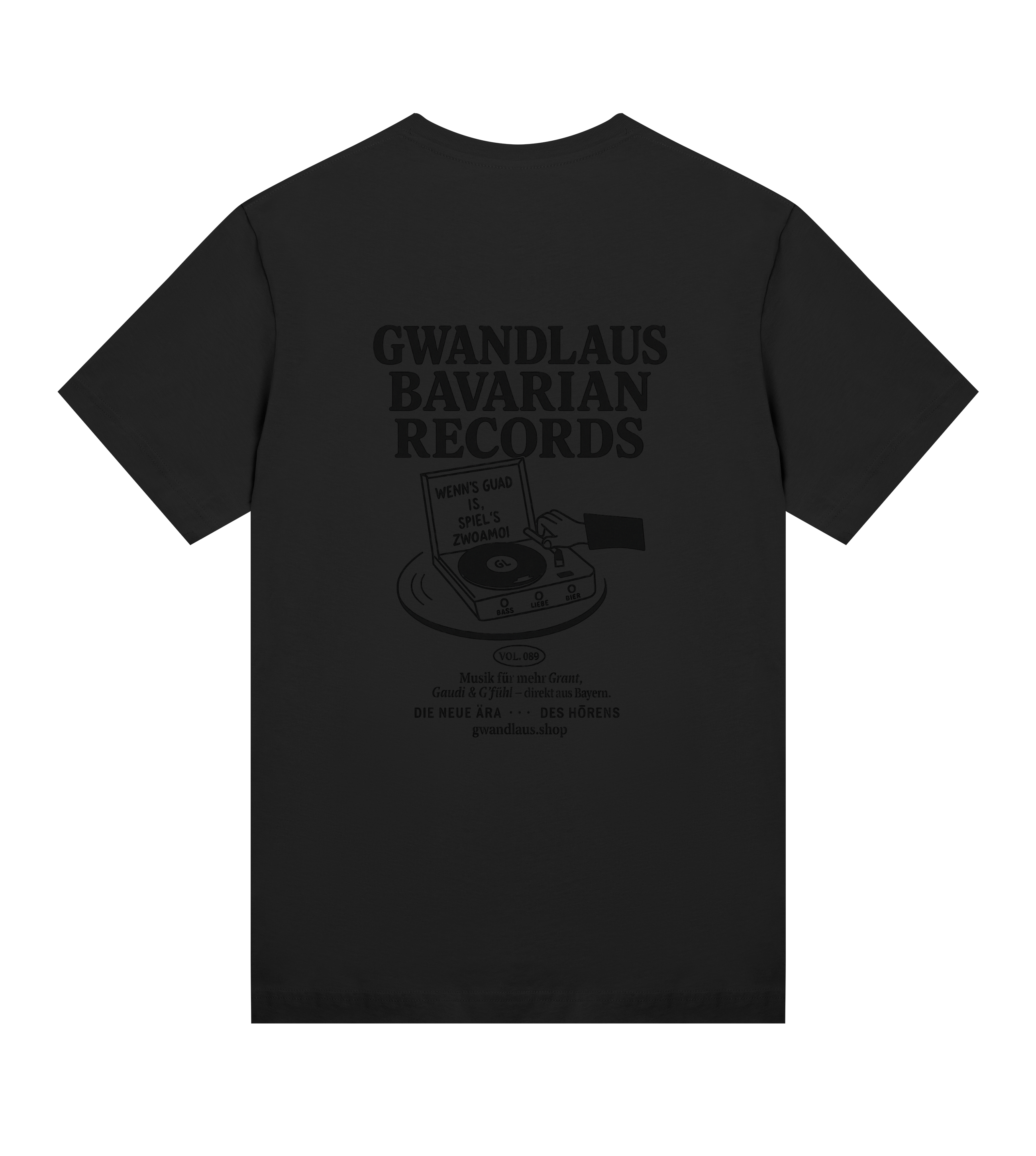 Womens Regular Tee Bavarian Records