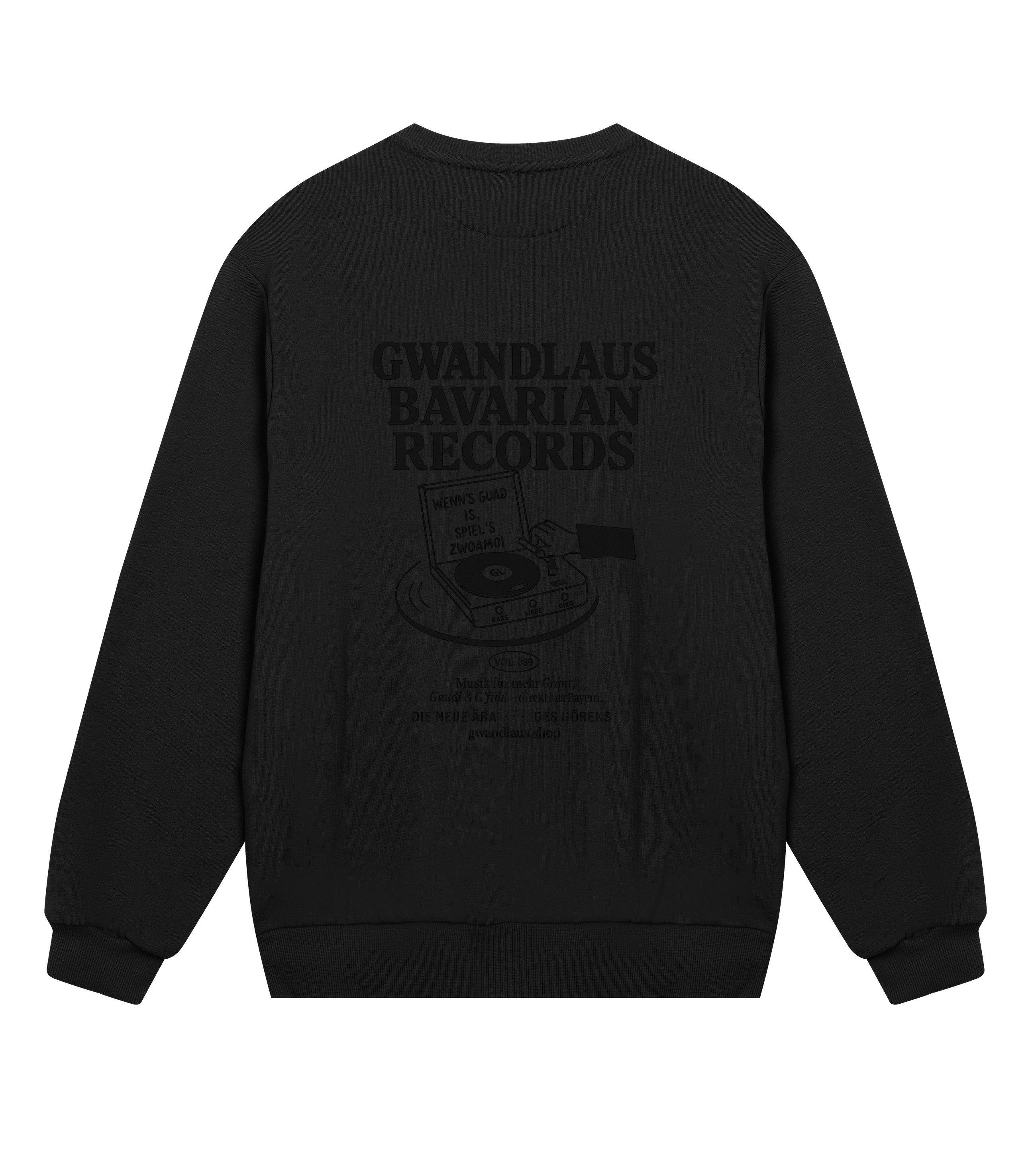 Mens Regular Sweatshirt Bavarian Records