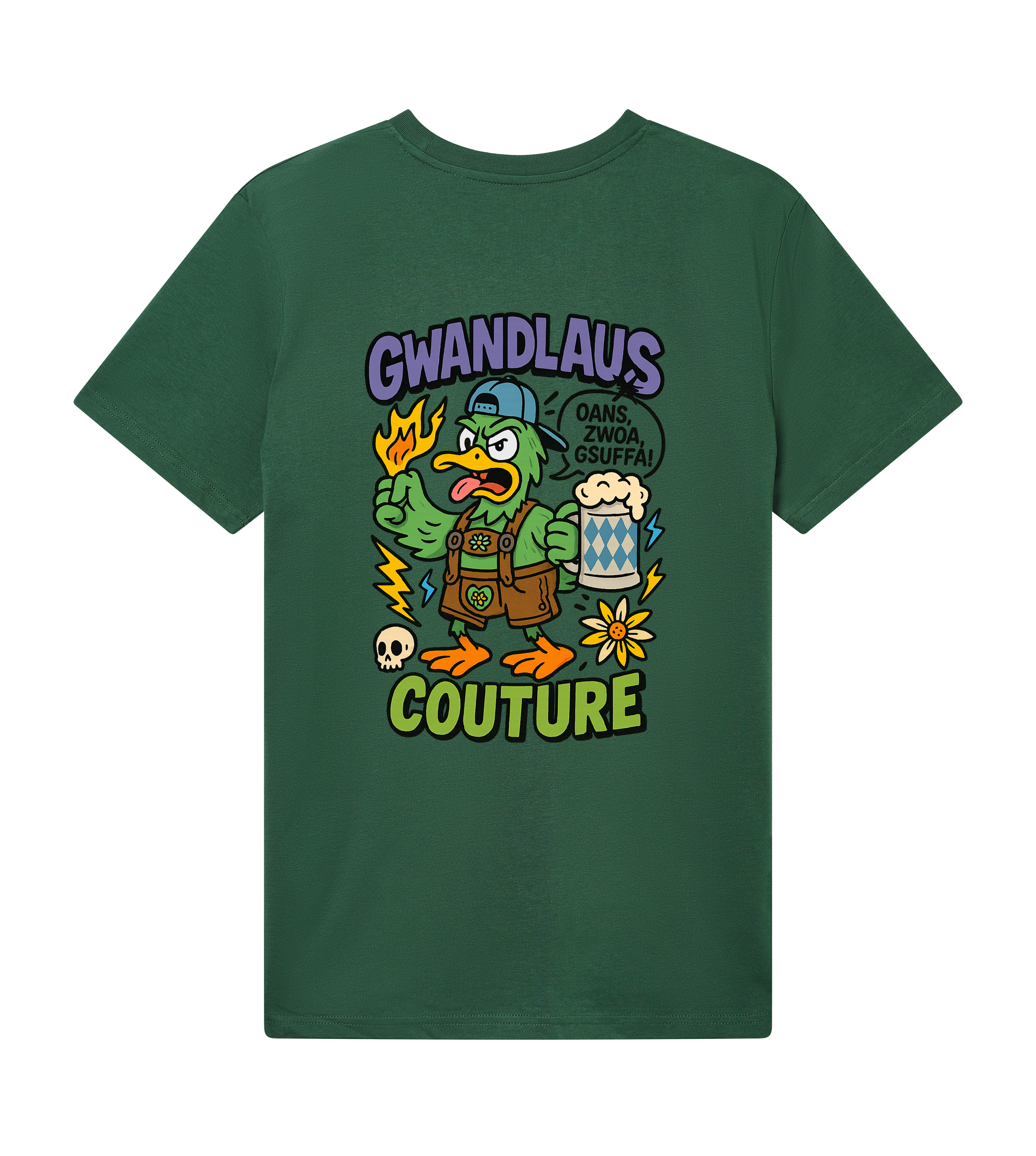 Mans Crafter Tee ENTE süß-sauer