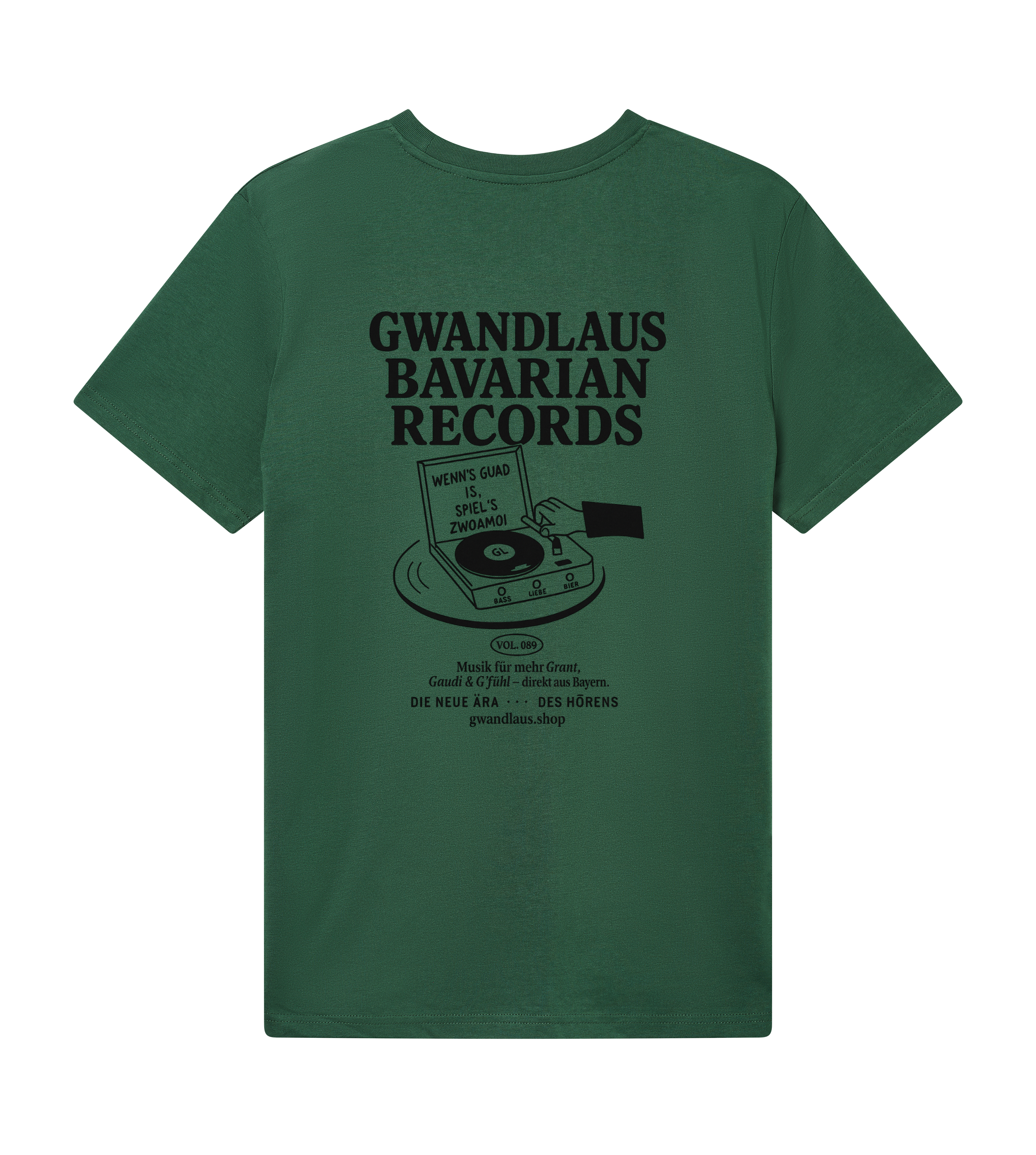 Mens Crafter Tee Bavarian Records