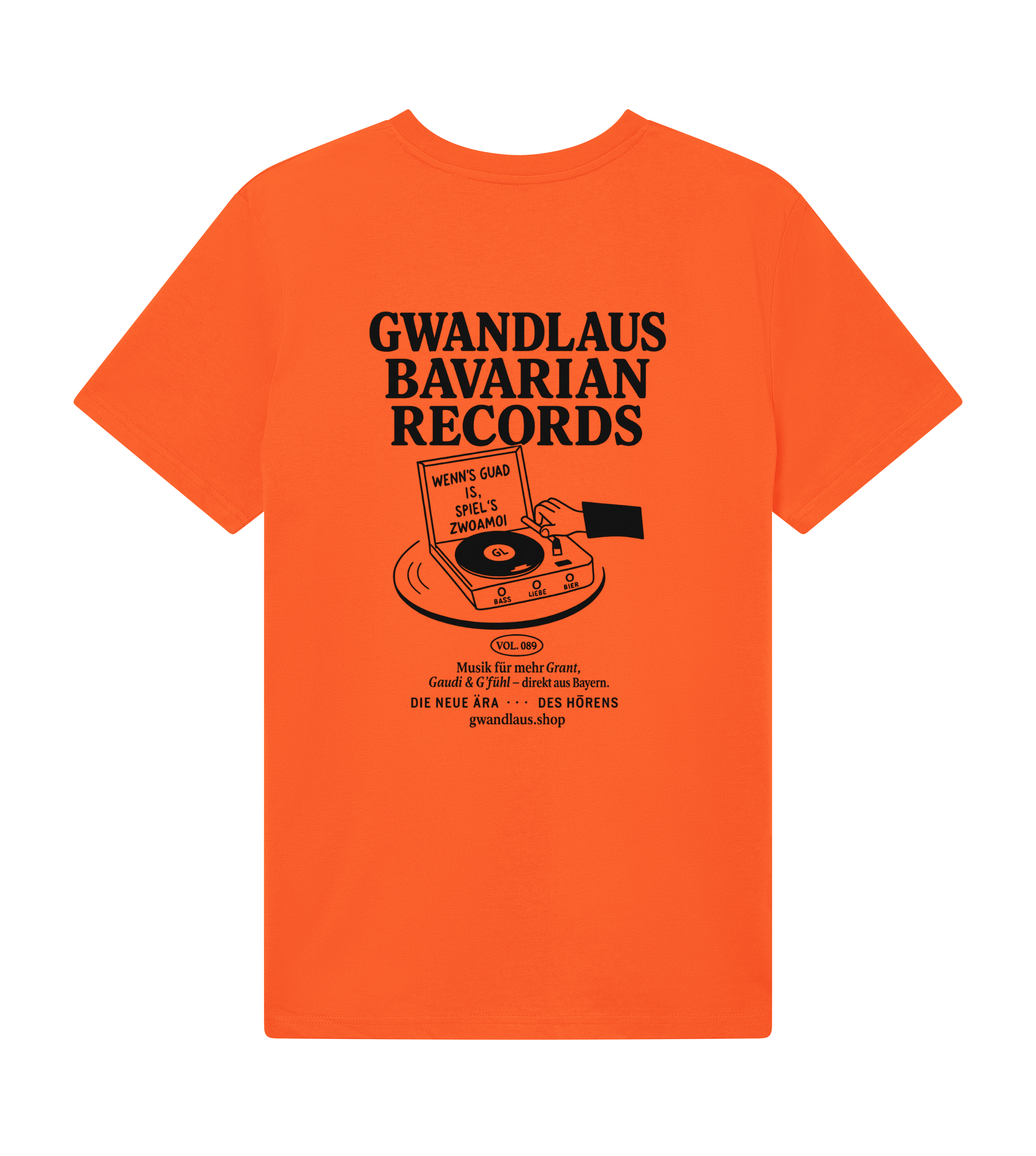 Mens Crafter Tee Bavarian Records