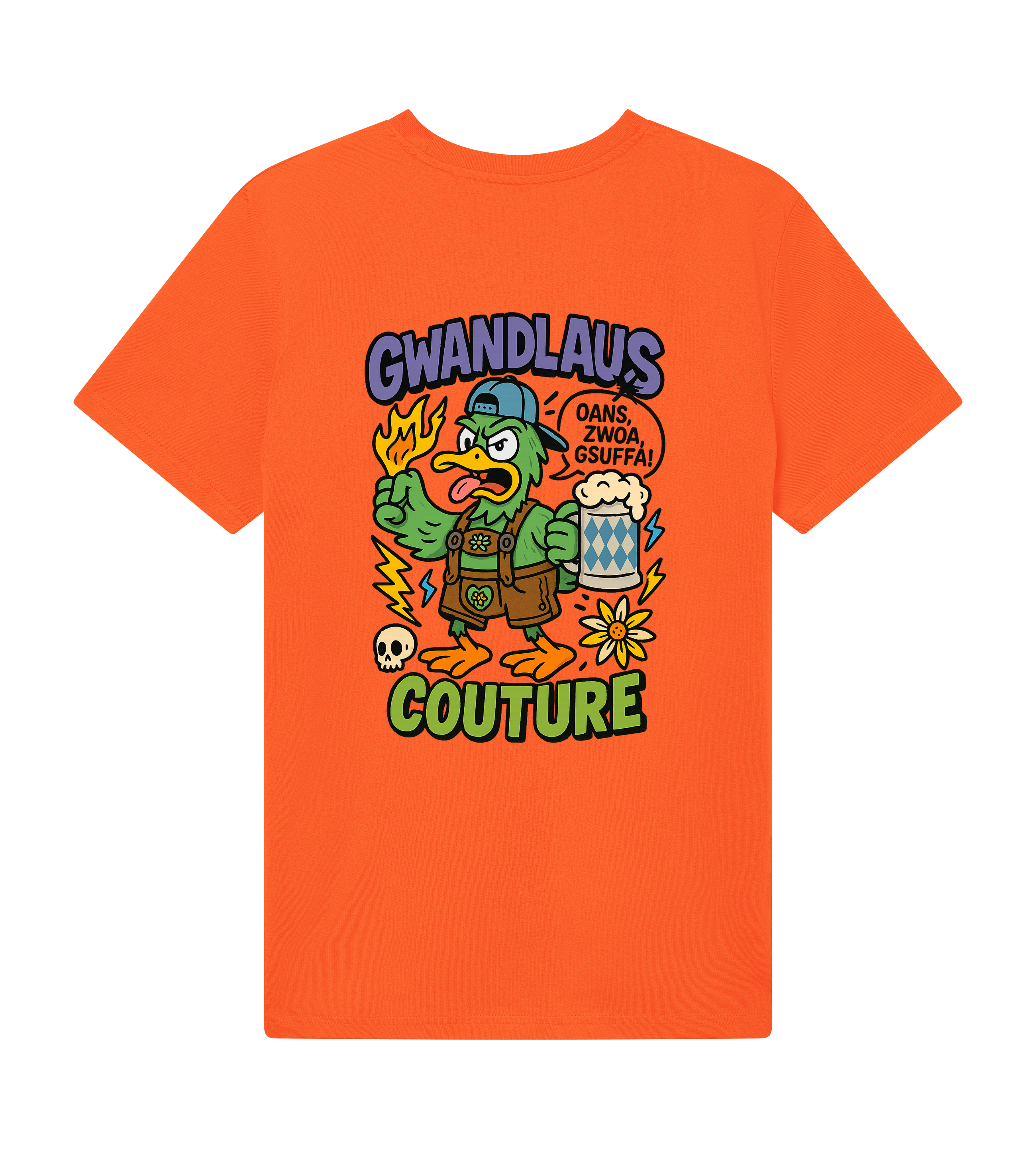 Mans Crafter Tee ENTE süß-sauer