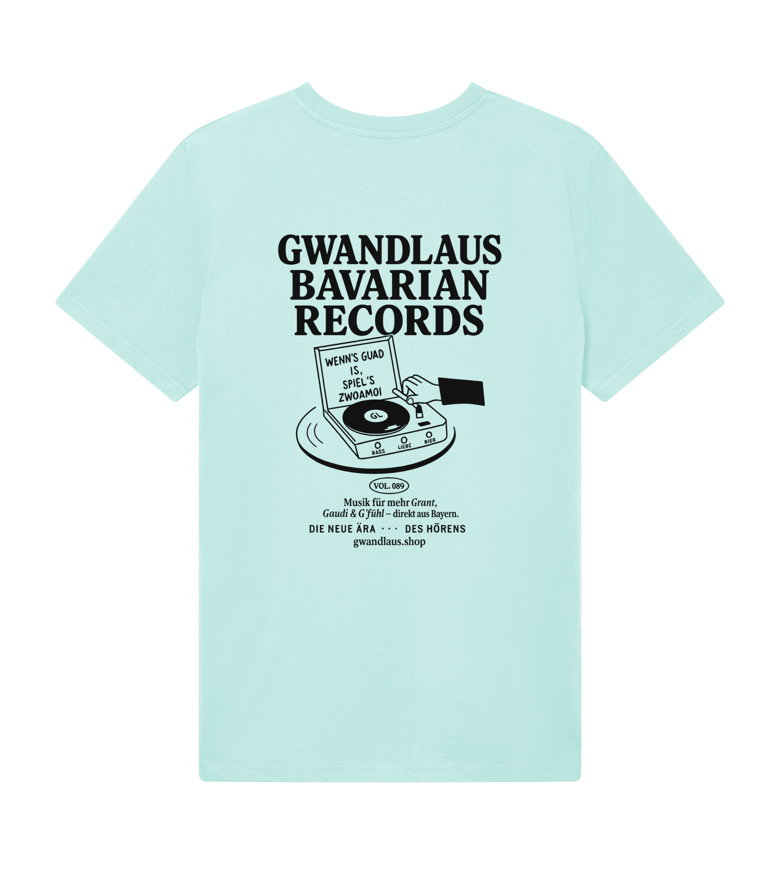 Mens Crafter Tee Bavarian Records