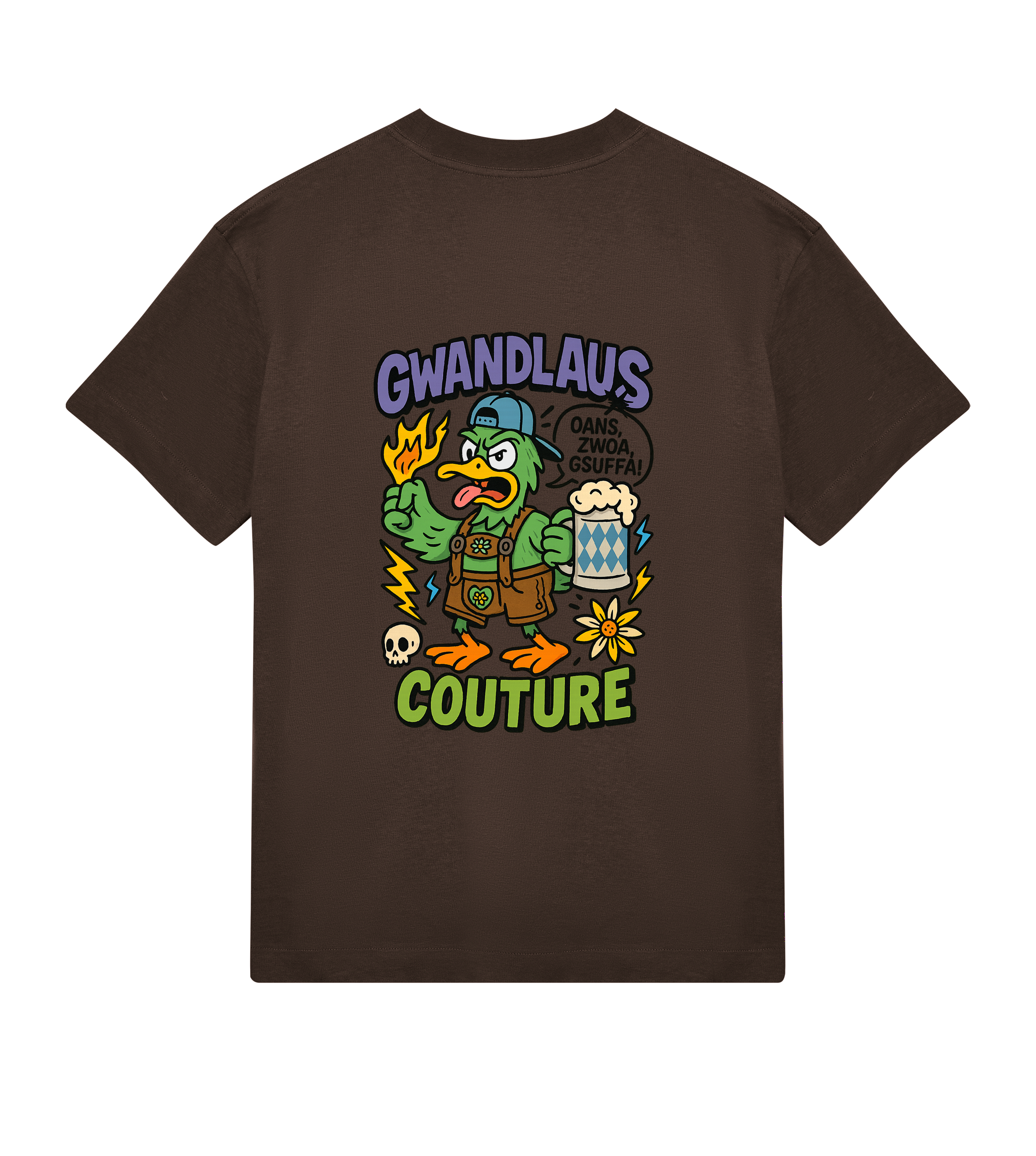 Mens Boxy Tee ENTE süß-sauer