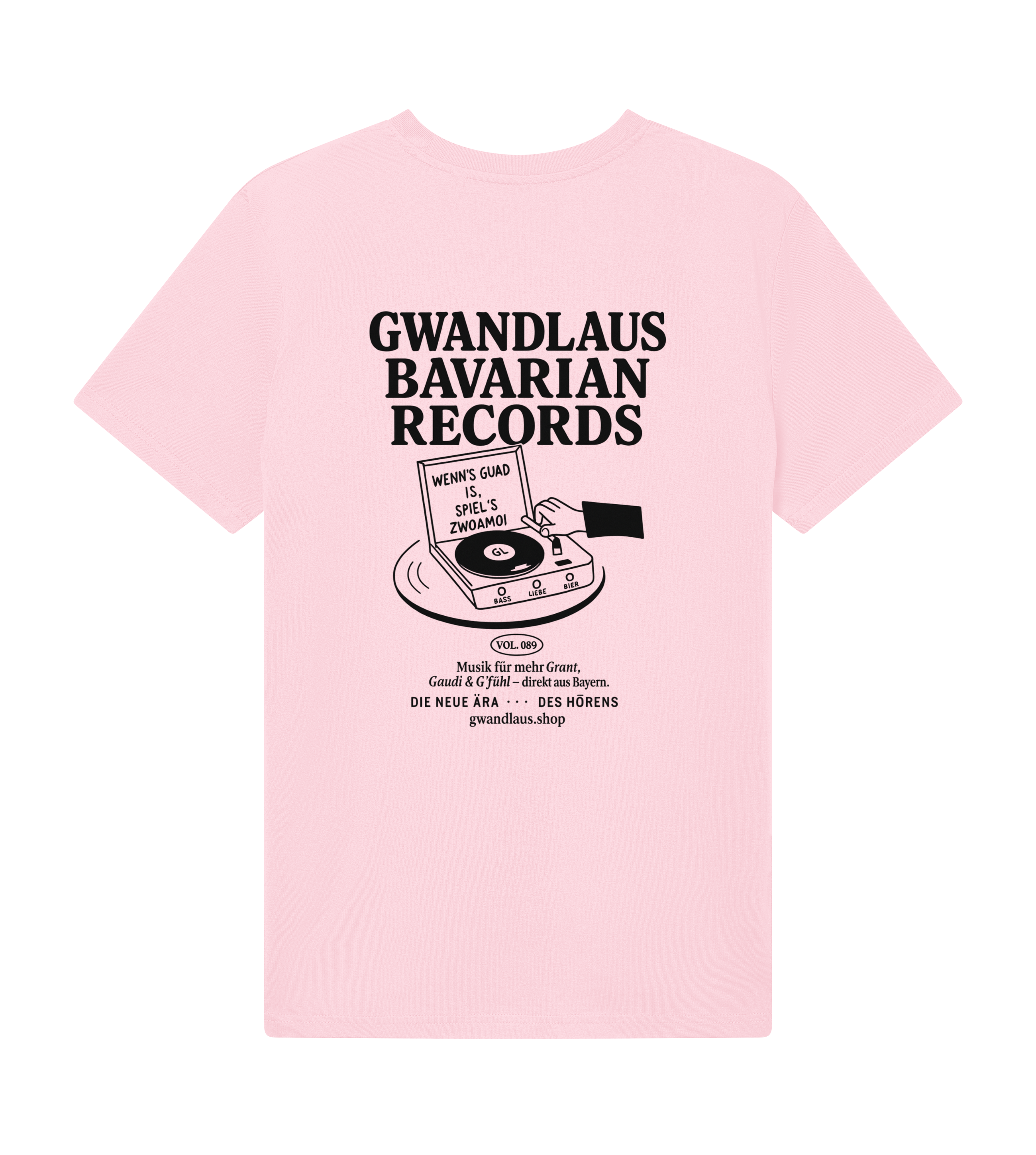 Mens Crafter Tee Bavarian Records