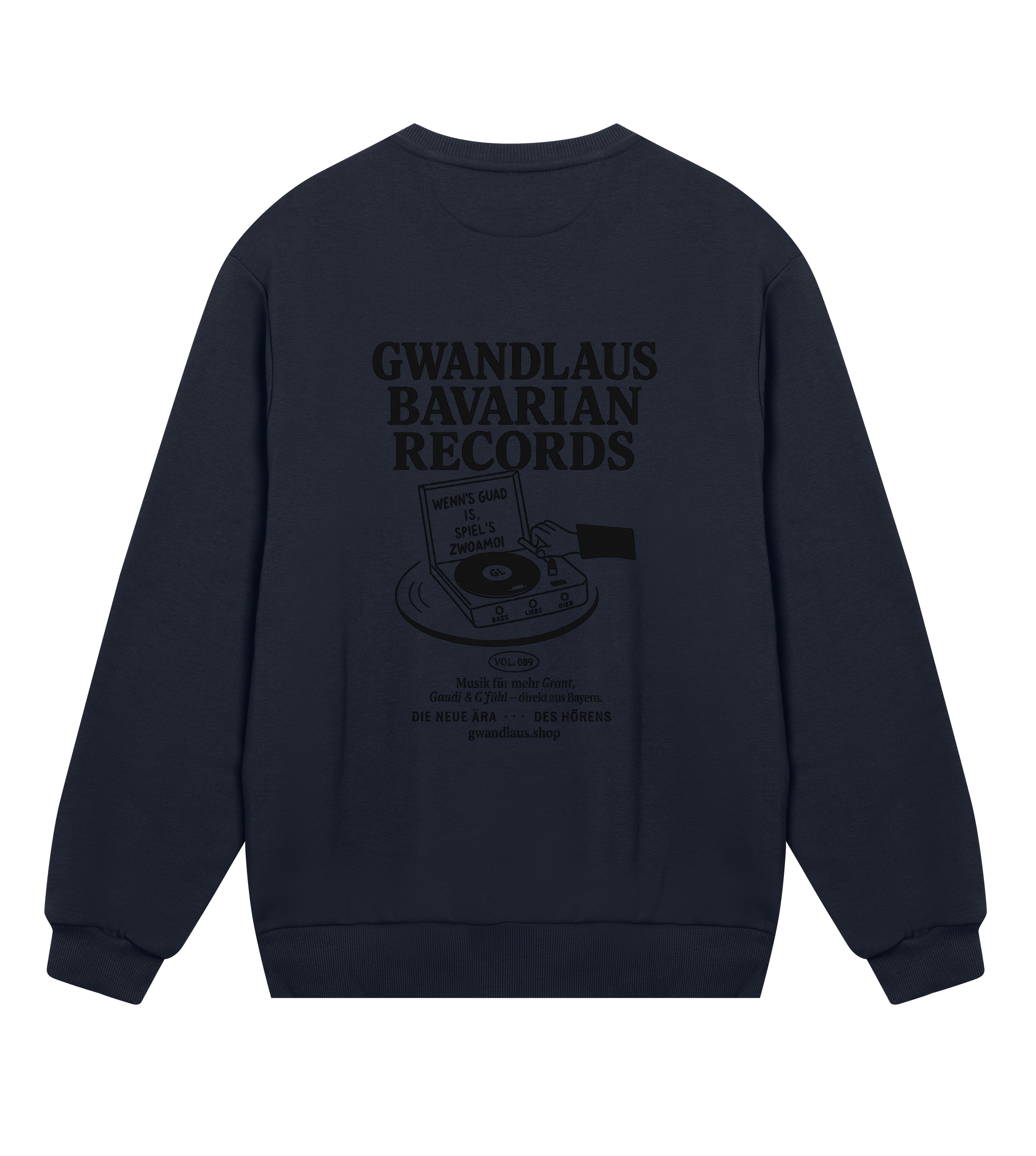 Mens Regular Sweatshirt Bavarian Records
