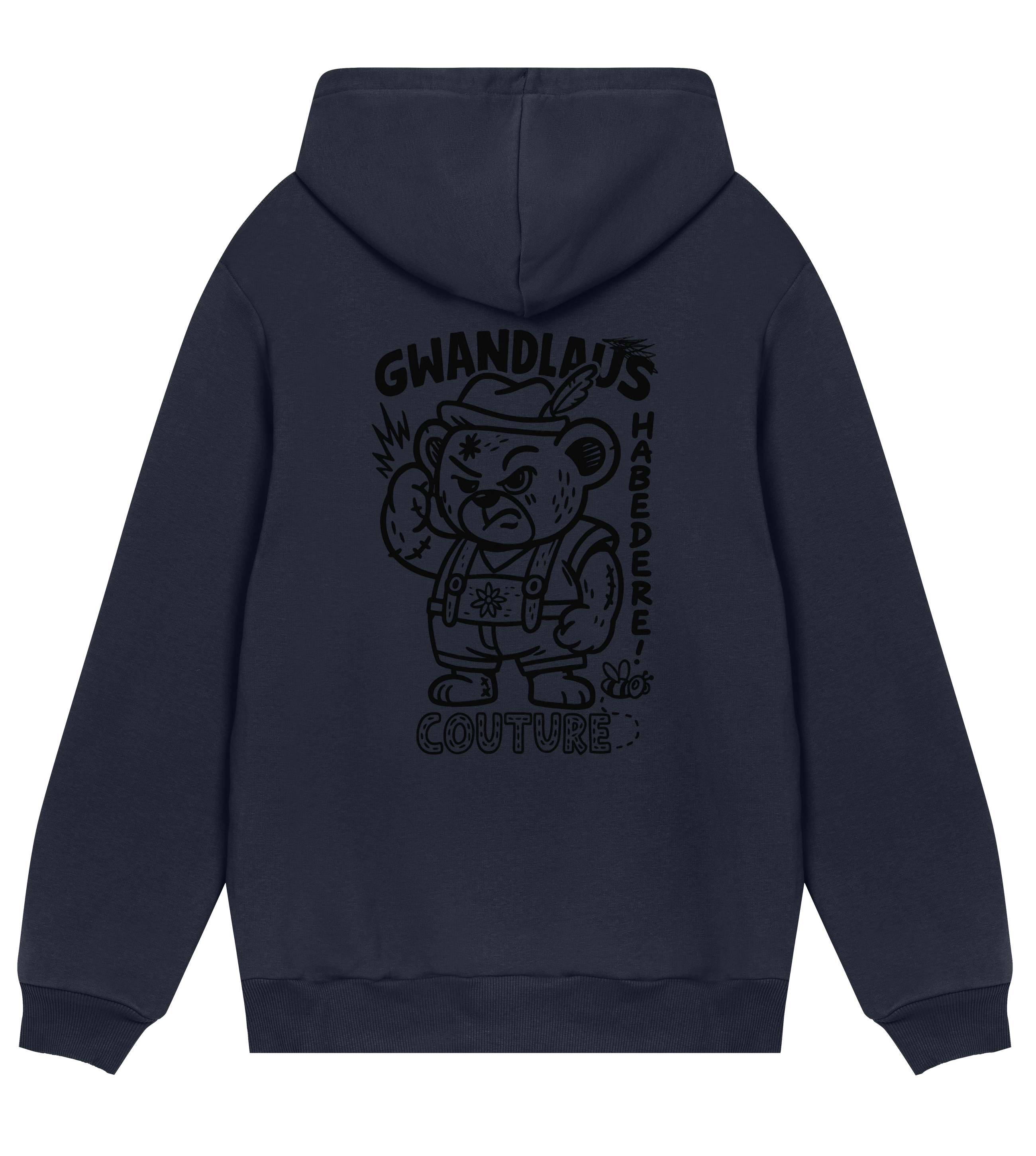 Mens Regular Hoodie Watschnbääär