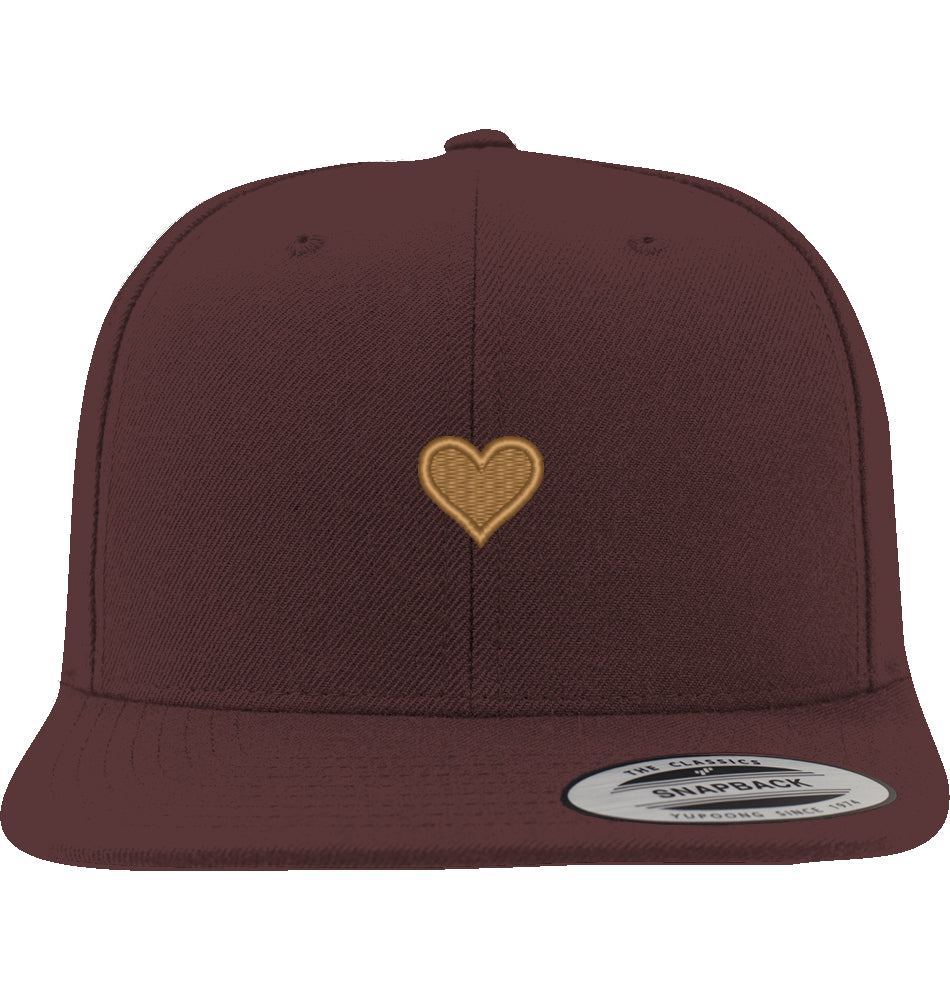 Herz aus Gold - Baseball-Cap