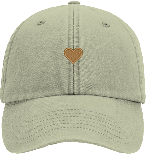 Herz aus Gold - Vintage-Cap