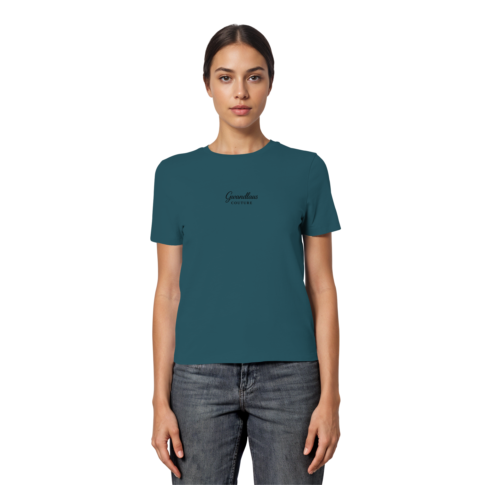 Ente süßsauer - Fitted Ladies Organic Shirt