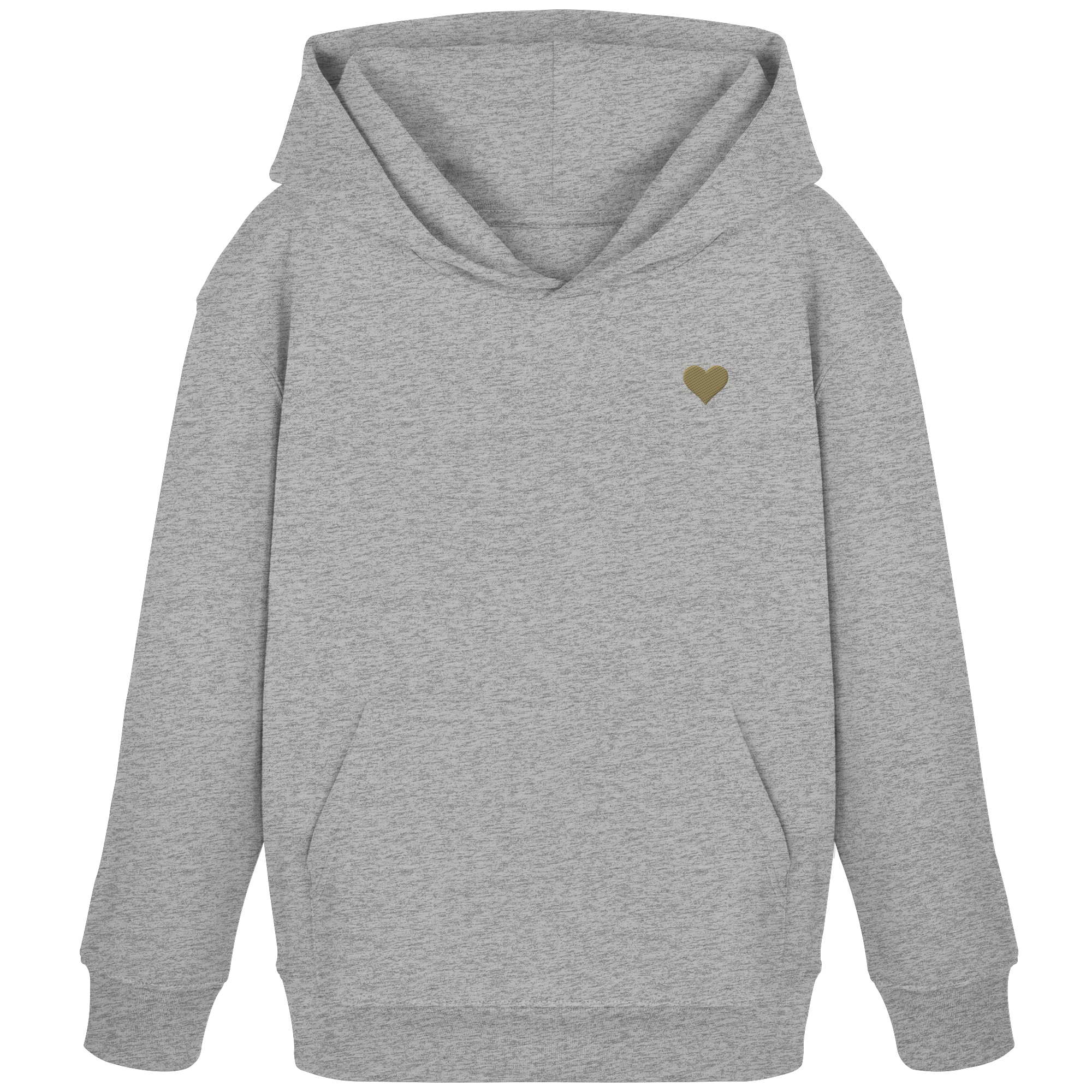 Kids Hoodie - Herz aus Gold