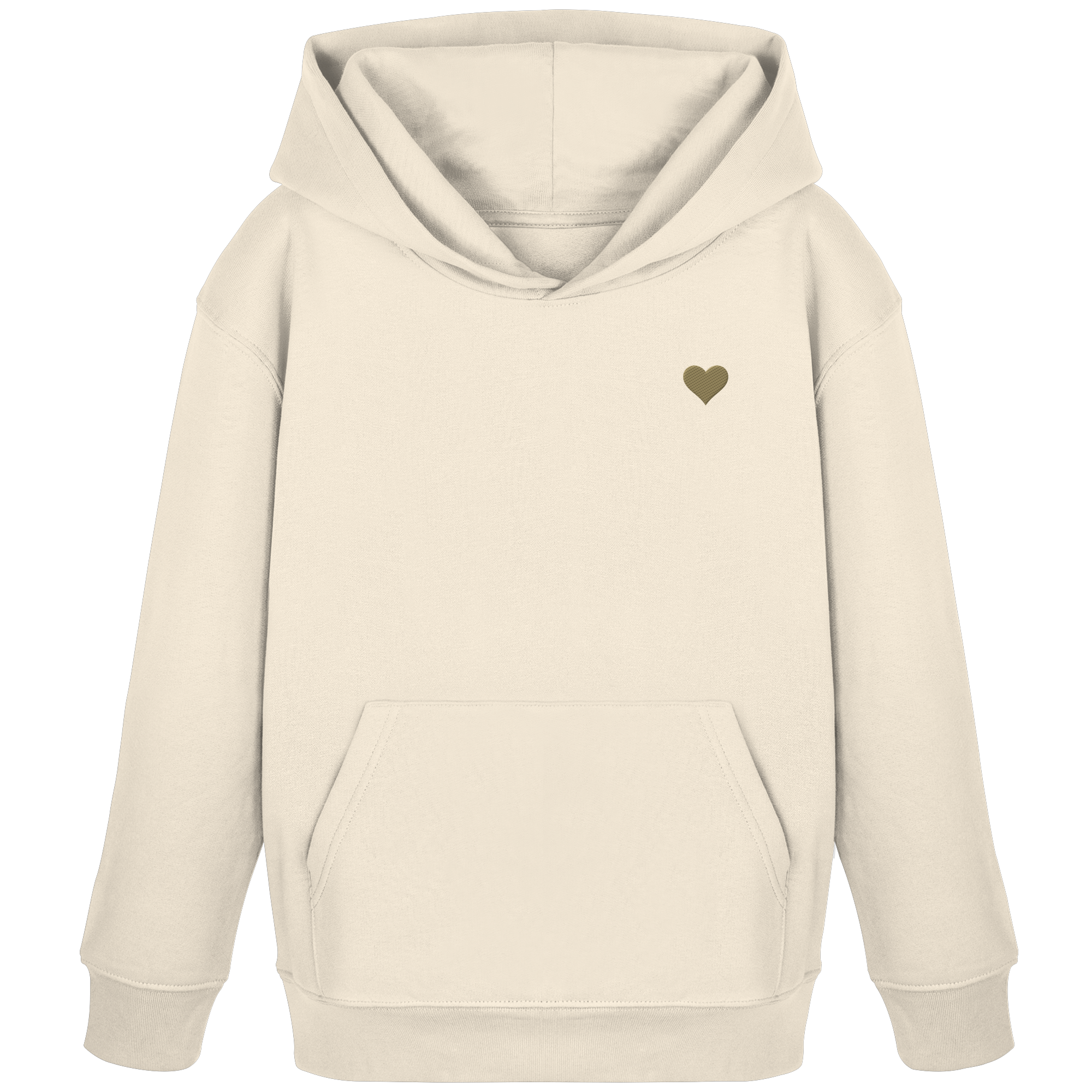 Kids Hoodie - Herz aus Gold