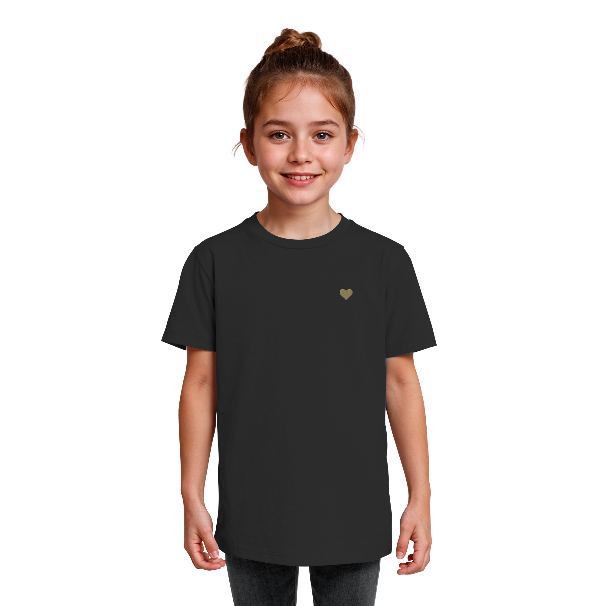 Kids Shirt - Herz aus Gold