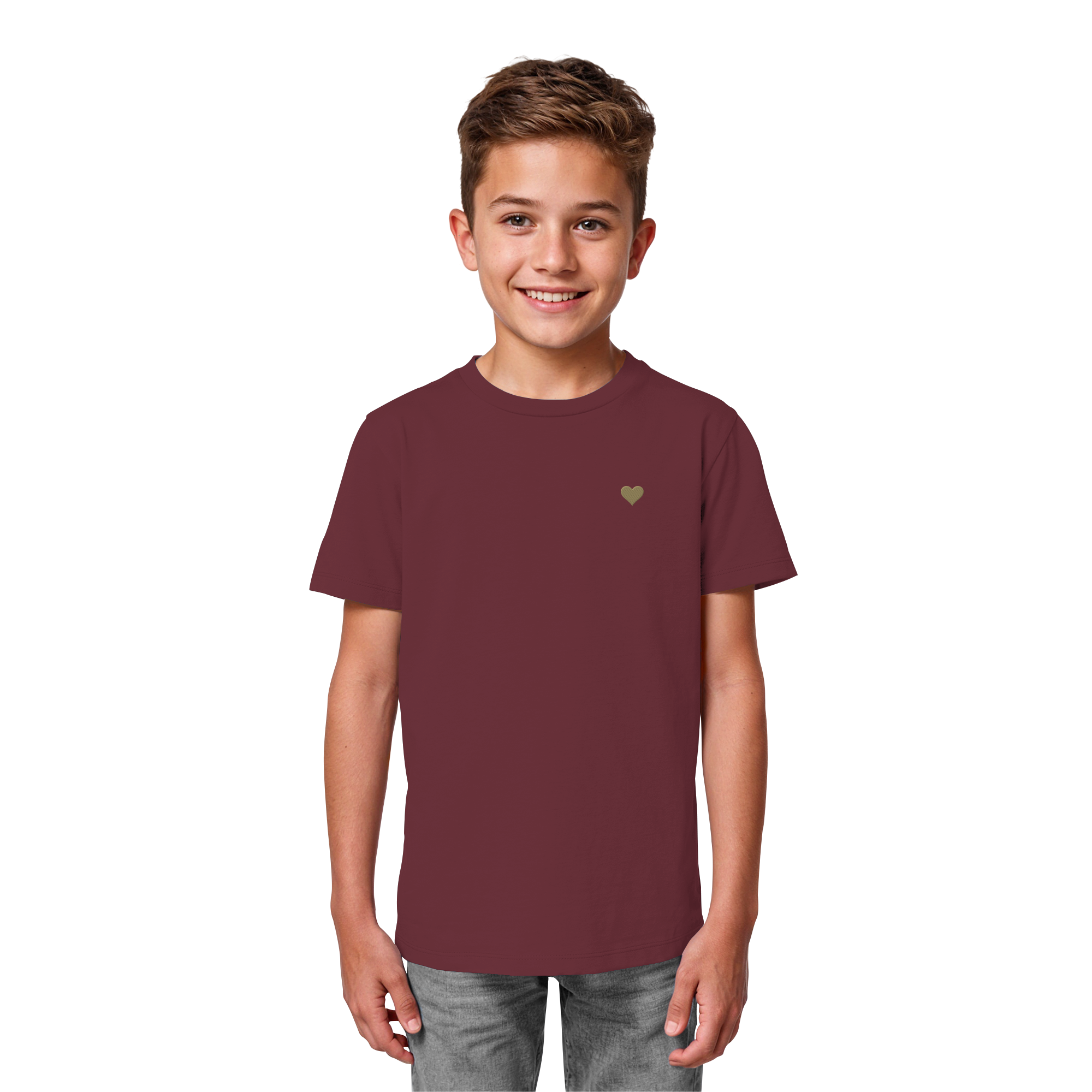 Kids Shirt - Herz aus Gold