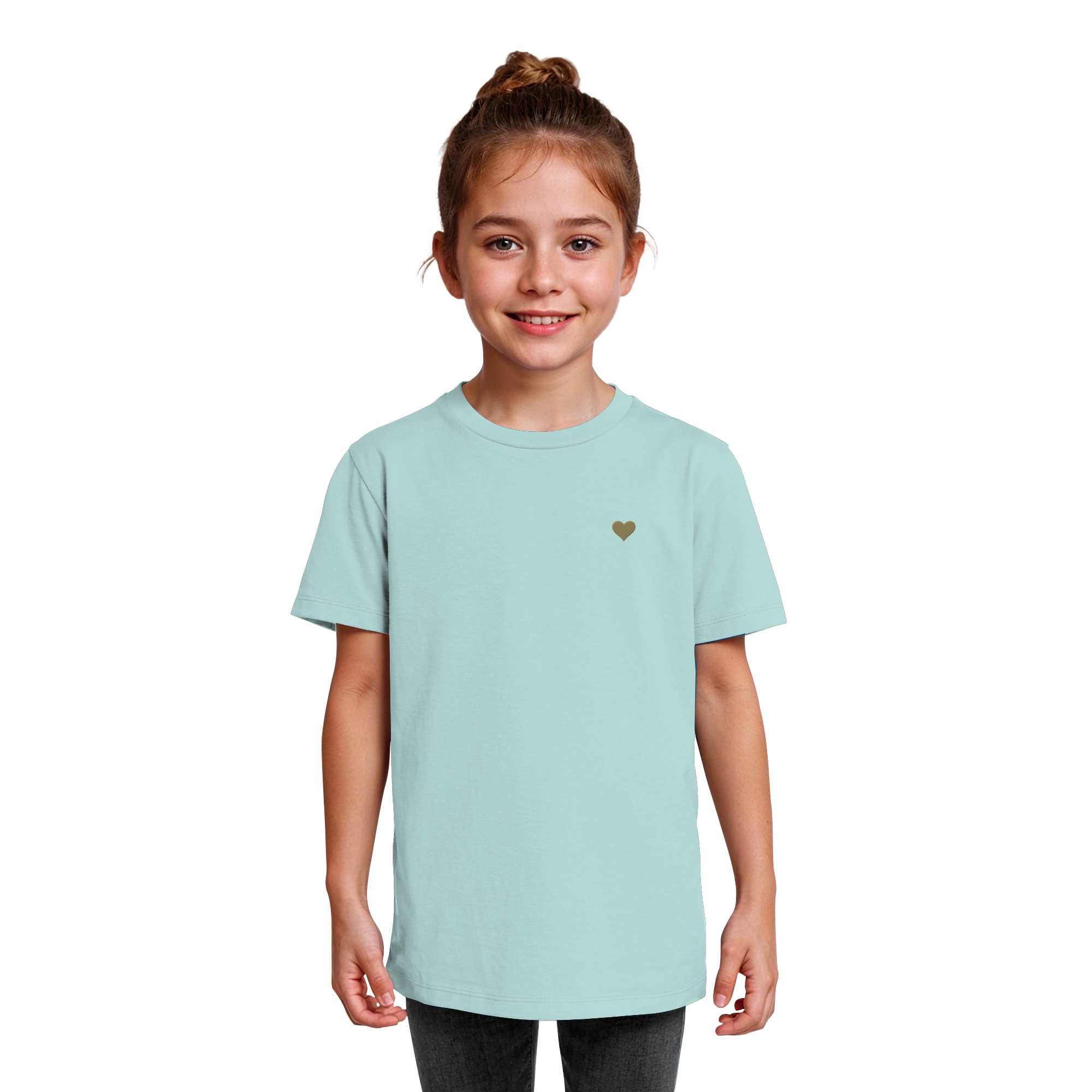 Kids Shirt - Herz aus Gold