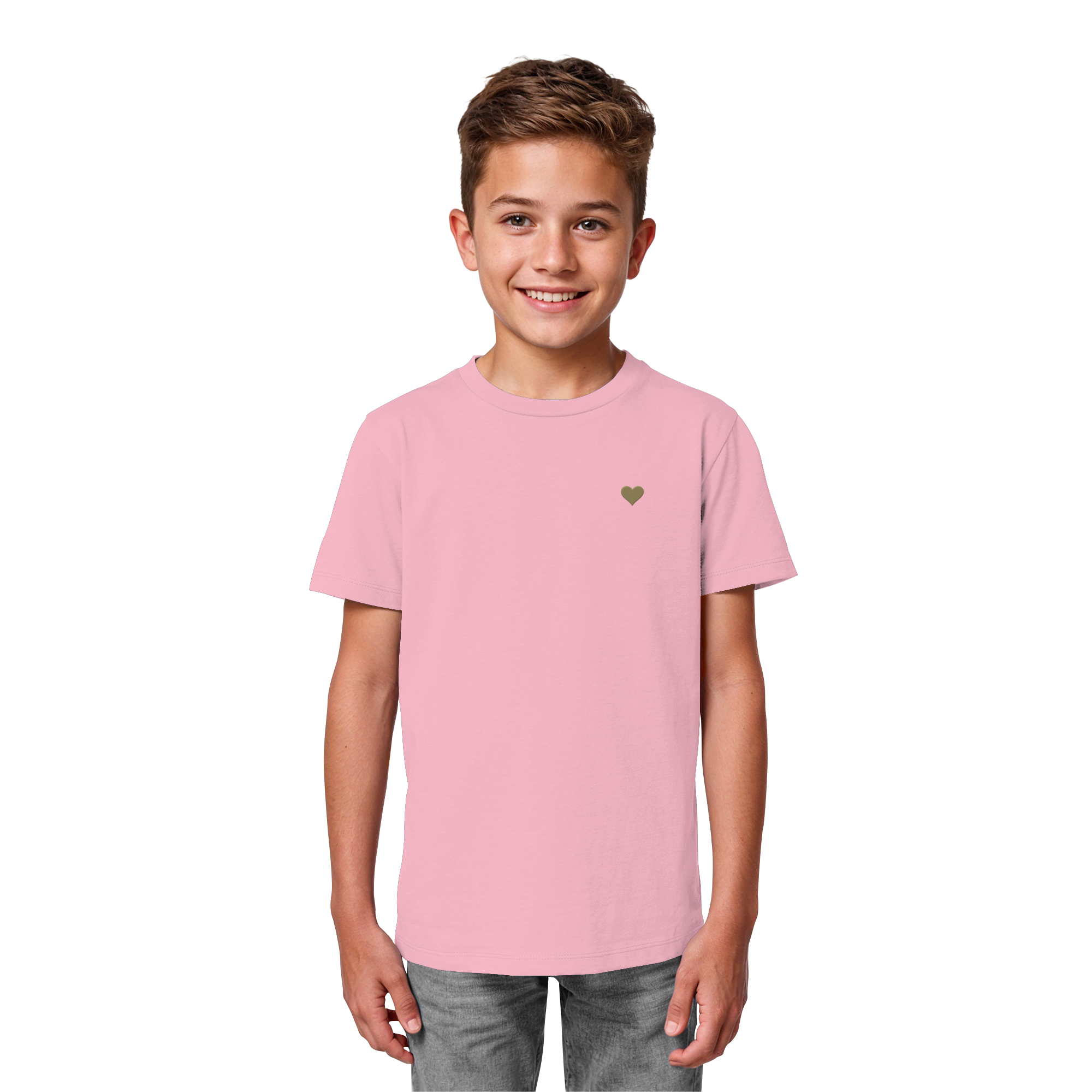 Kids Shirt - Herz aus Gold