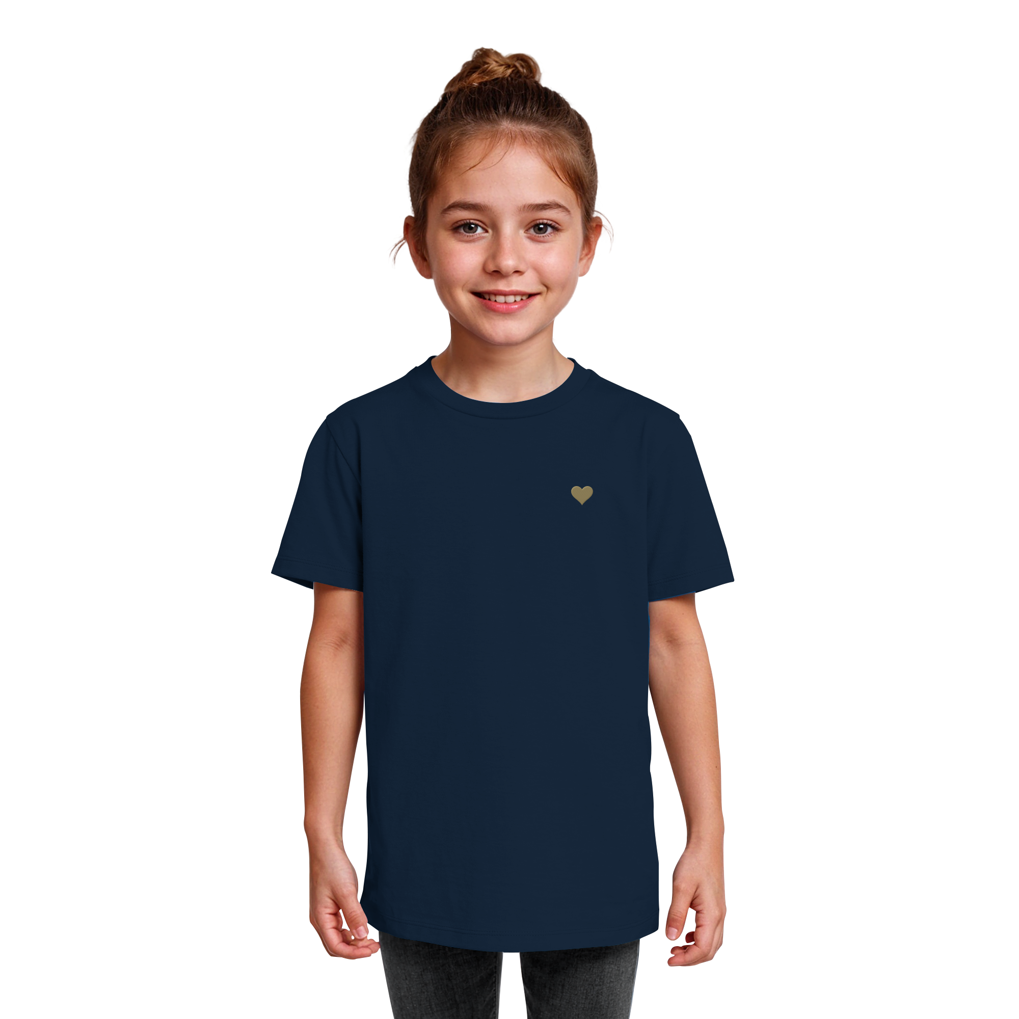 Kids Shirt - Herz aus Gold