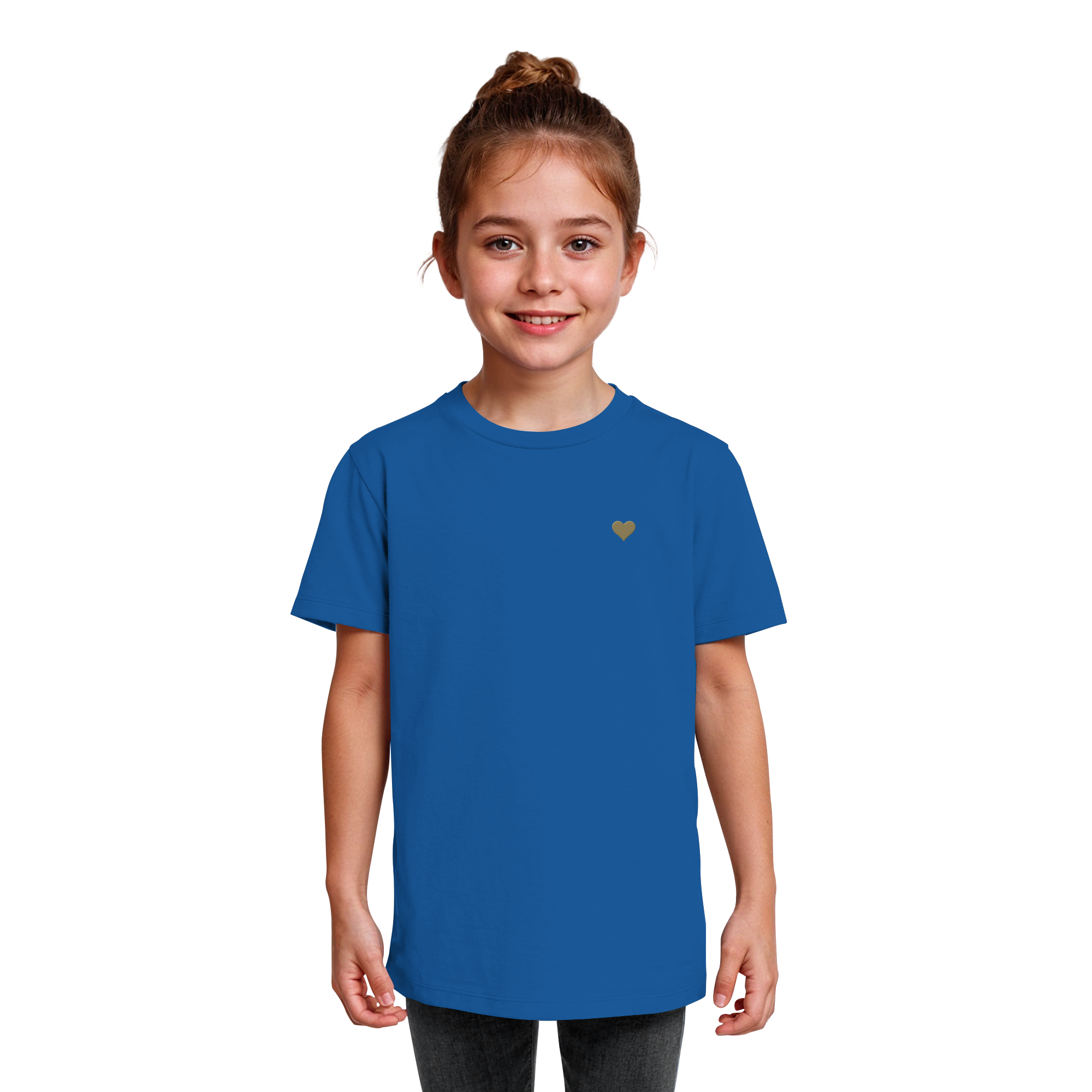 Kids Shirt - Herz aus Gold