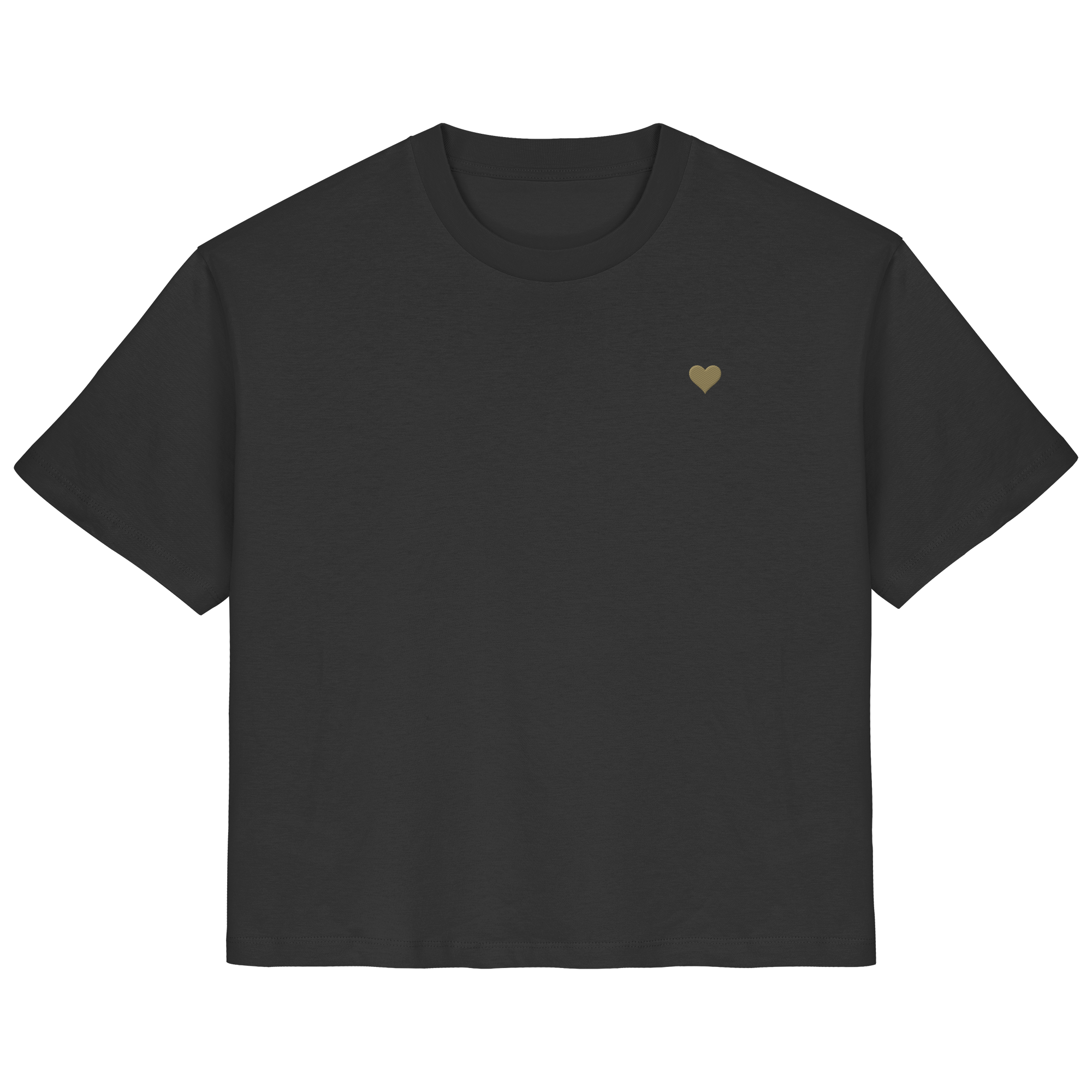 Ladies Shirt - Herz aus Gold