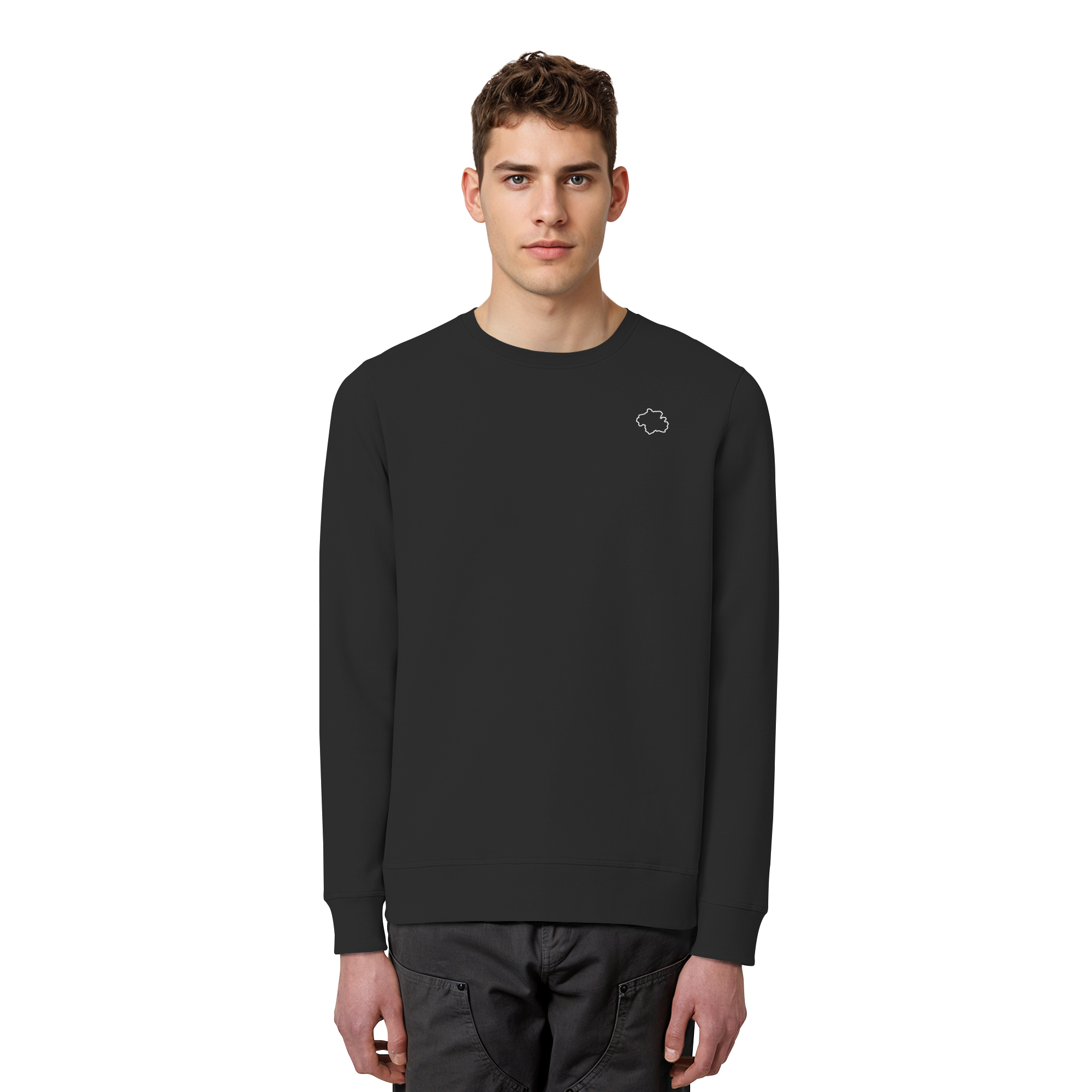 Organic Basic Unisex Sweatshirt - München Stick