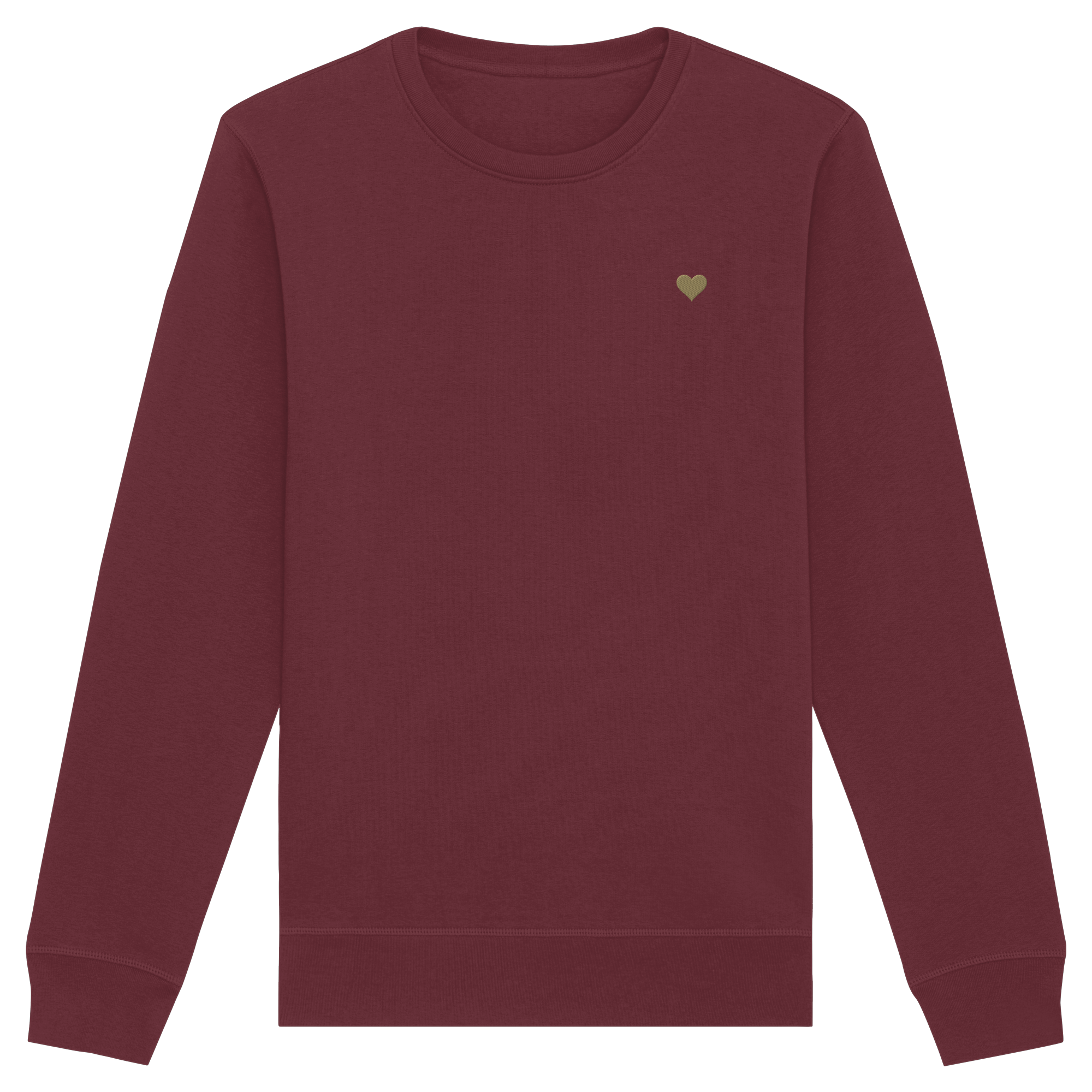 Basic Unisex Sweatshirt - Herz aus Gold