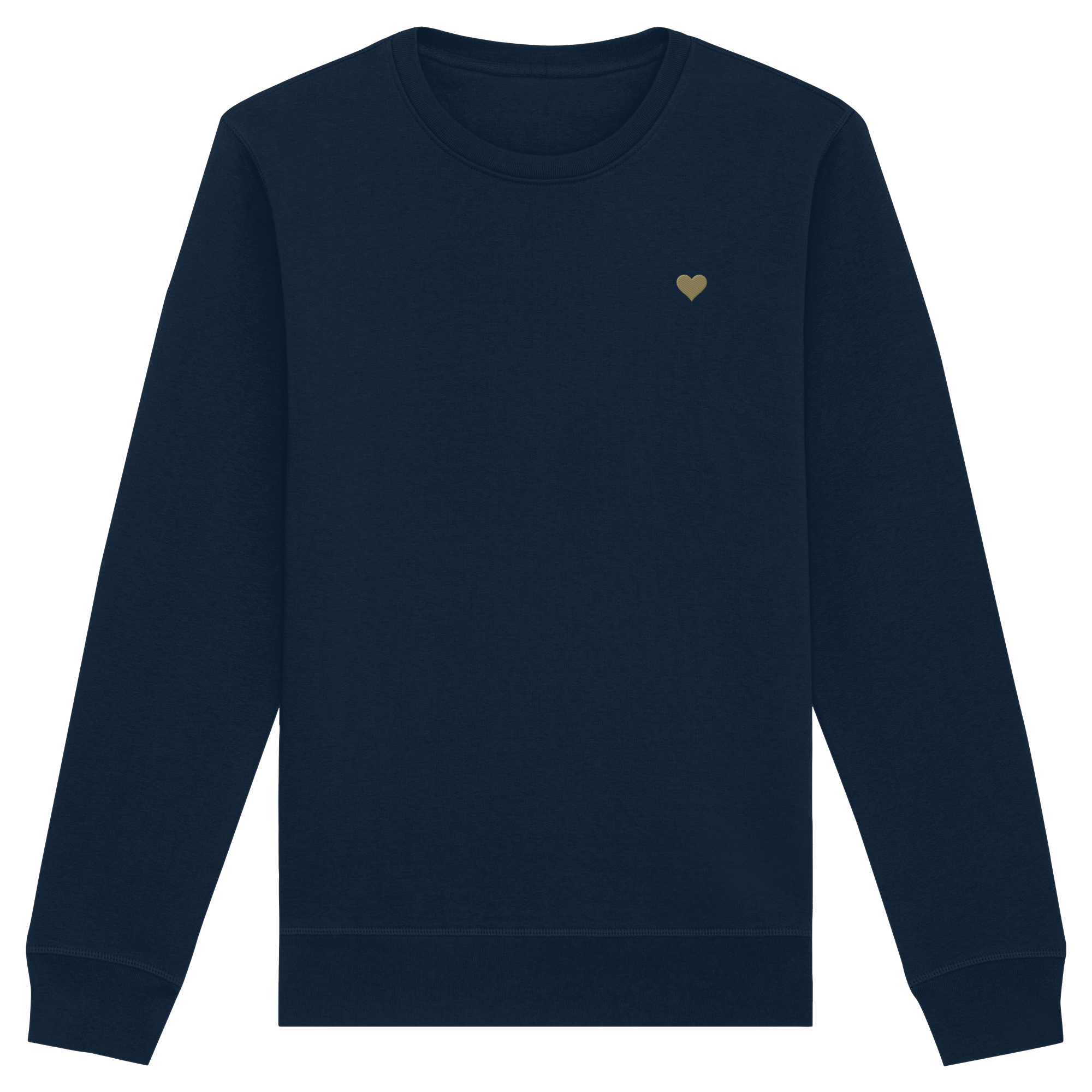 Basic Unisex Sweatshirt - Herz aus Gold