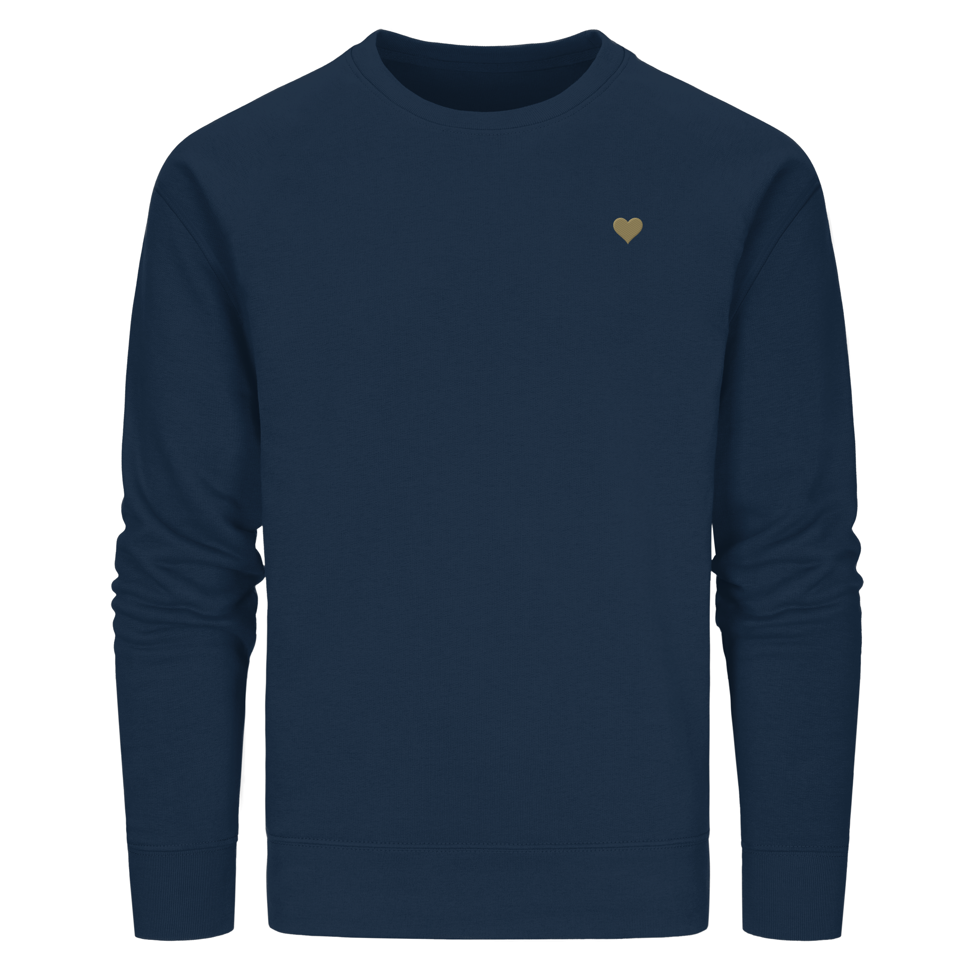 Basic Unisex Sweatshirt - Herz aus Gold