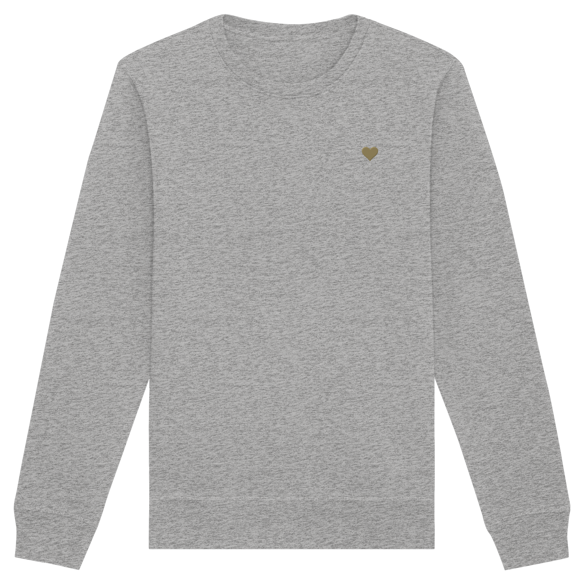 Basic Unisex Sweatshirt - Herz aus Gold