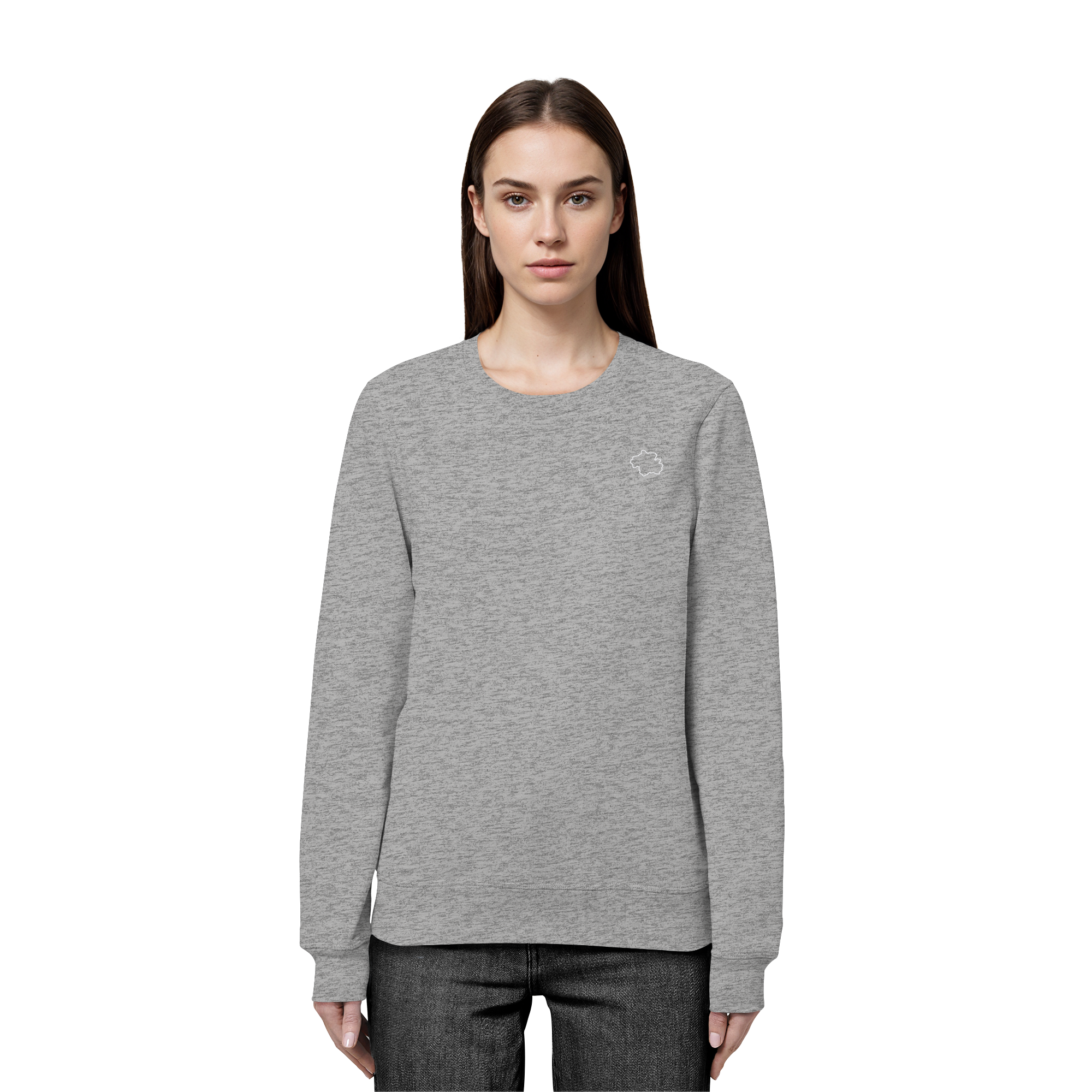 Organic Basic Unisex Sweatshirt - München Stick