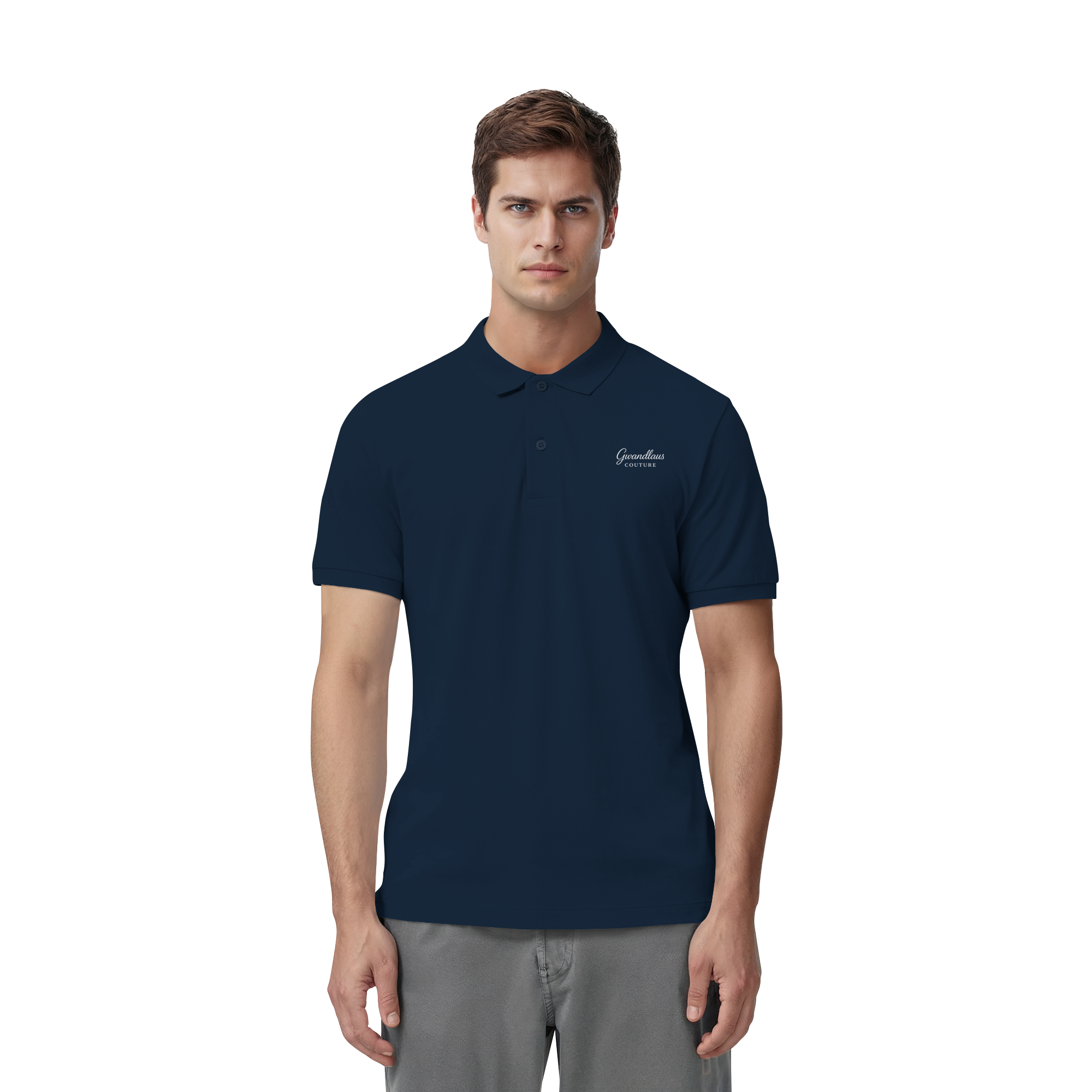 Stick Gwandlaus - Organic Fitted Poloshirt