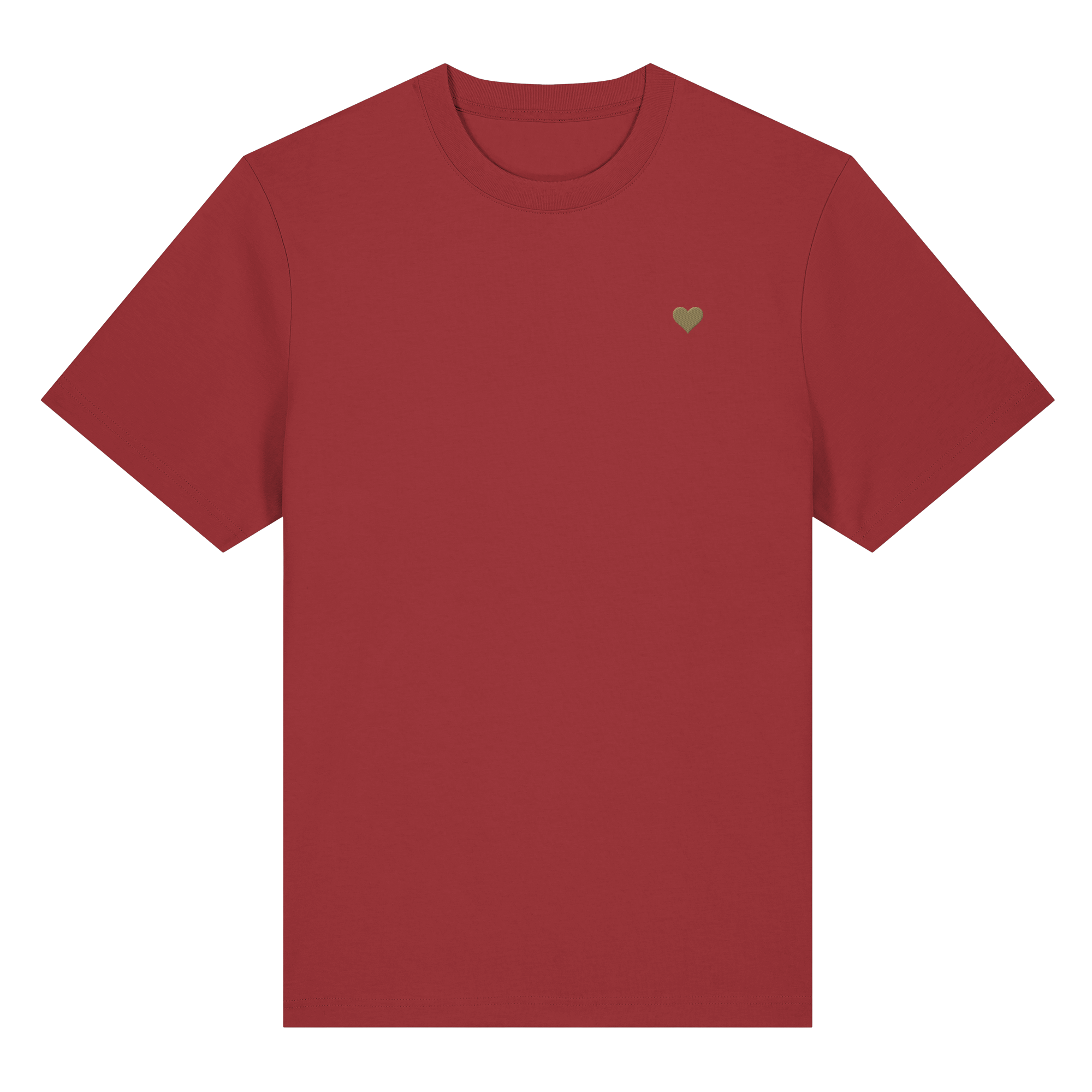 Heavy T-Shirt - Herz aus Gold