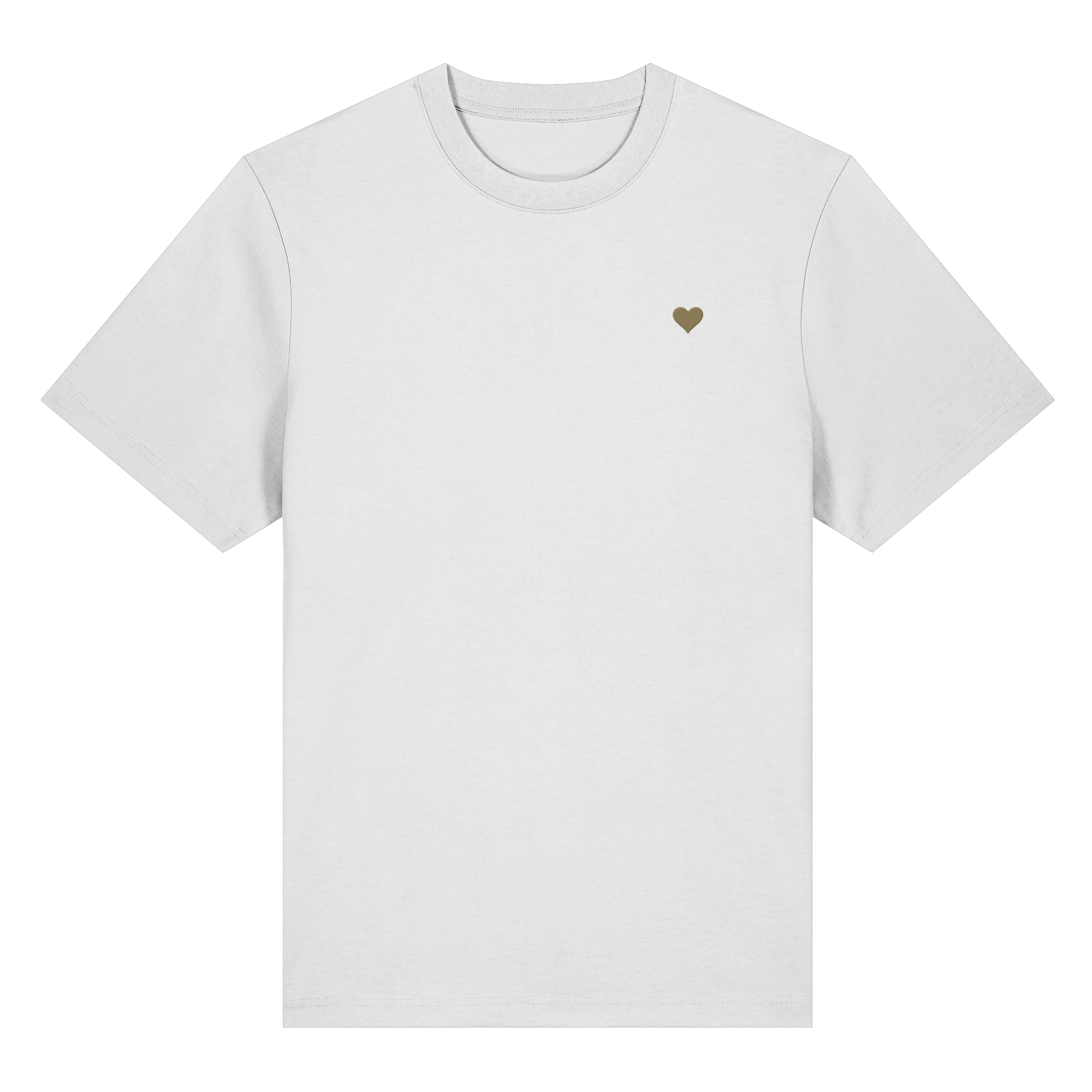 Heavy T-Shirt - Herz aus Gold