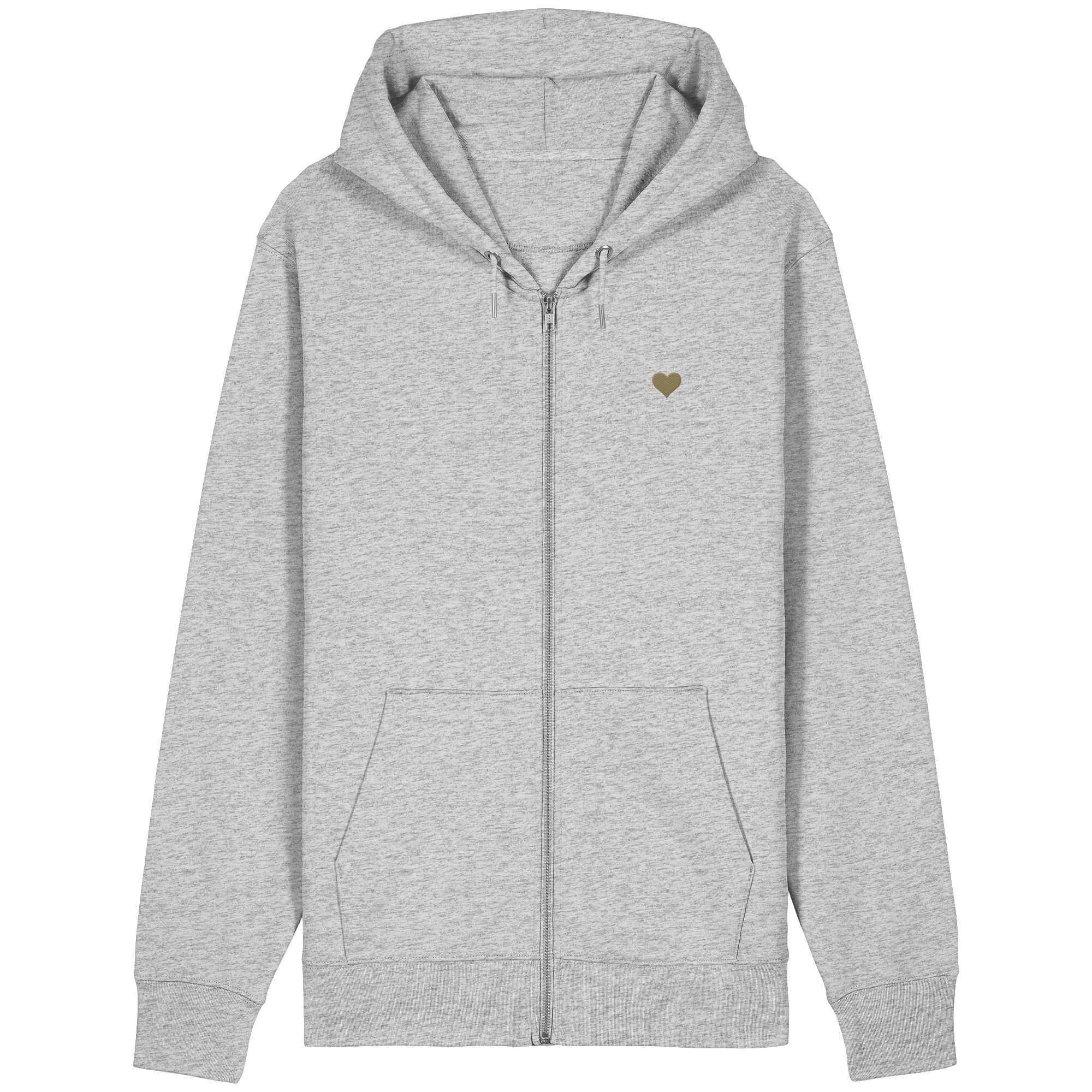 Relaxed Zipper - Herz aus Gold