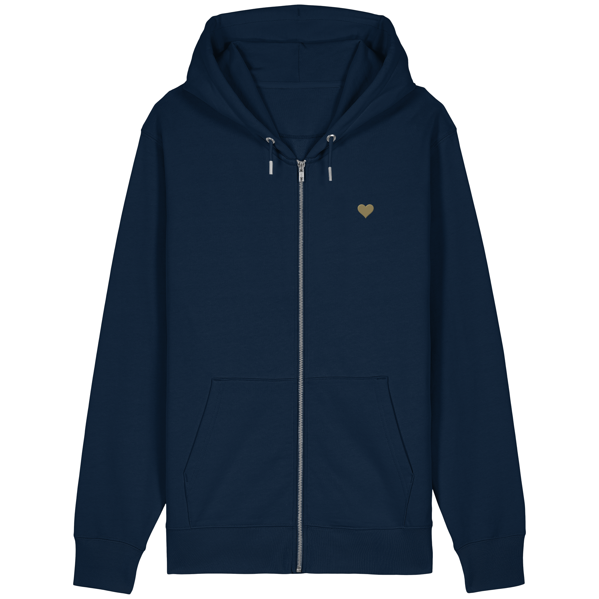 Relaxed Zipper - Herz aus Gold