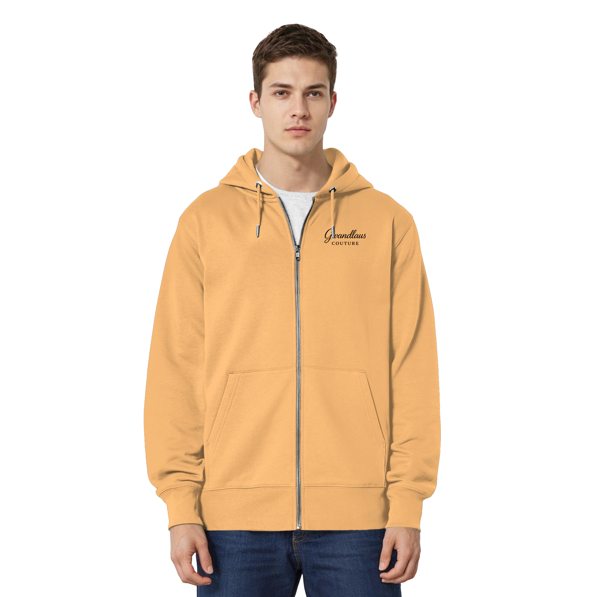 Organic Relaxed Zipper - Crazy Duck