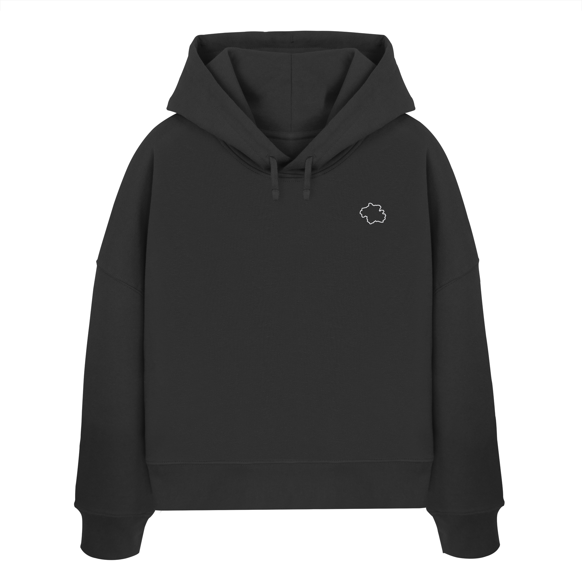 Womens Organic Boxcut Hoodie - München Stick